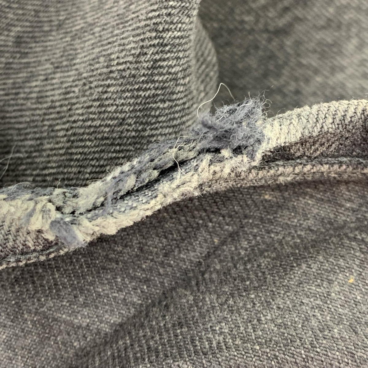 デニムパンツ VUJA DE WES RELAXED FIT NANOMIST JEANS S S ブラック