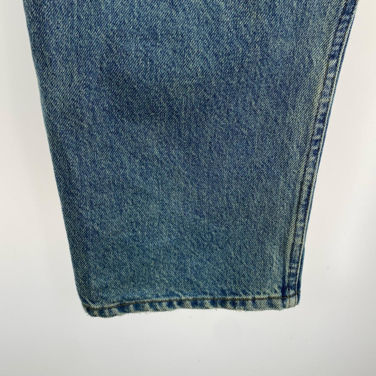 デニムパンツ USED加工 デニムパンツ インディゴ W33 M ブルー