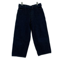 デニムパンツ 24AW ベルテッドパンツ インディゴ (2) A03--03001 2