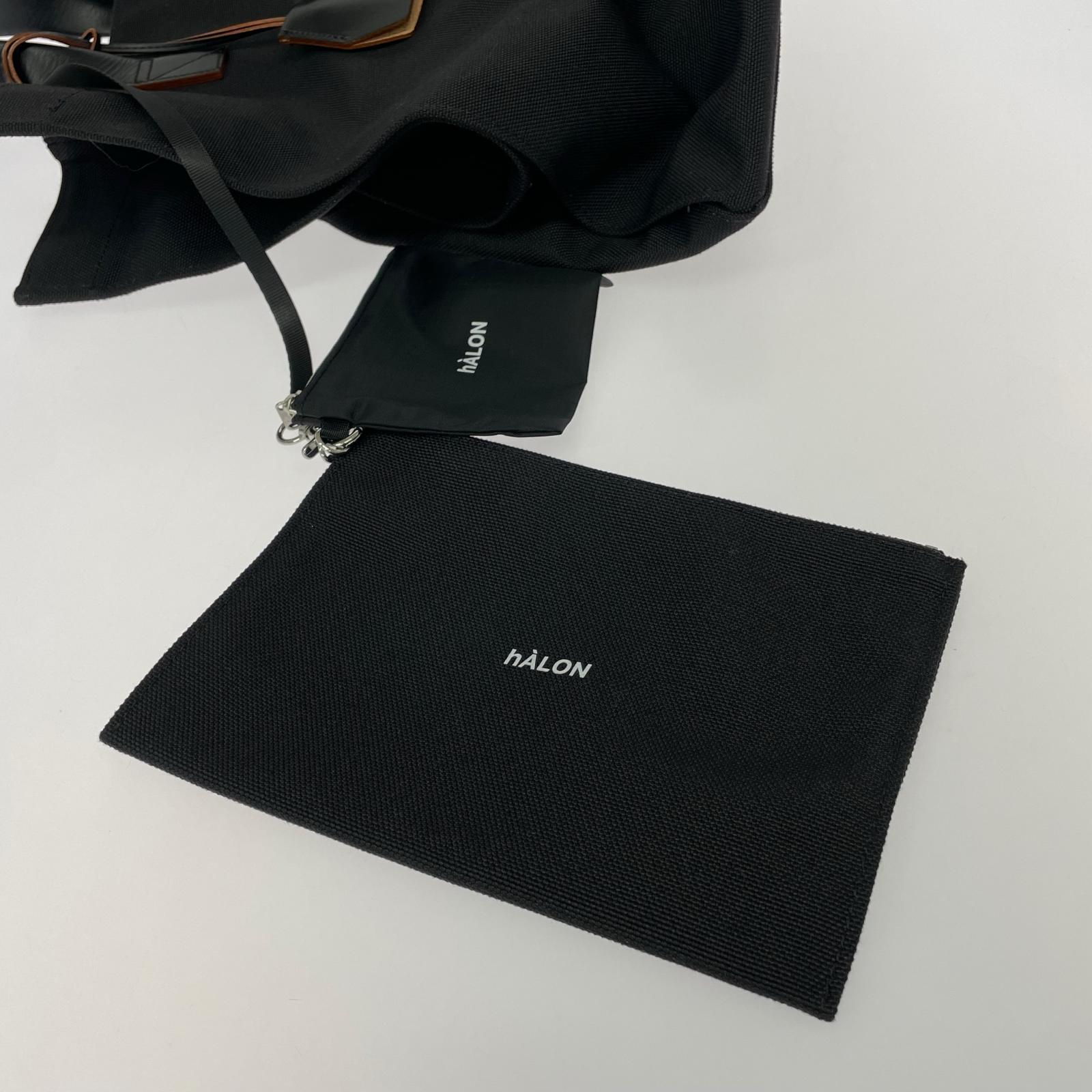 その他バッグ hALON トートバッグ 黒 ブラック