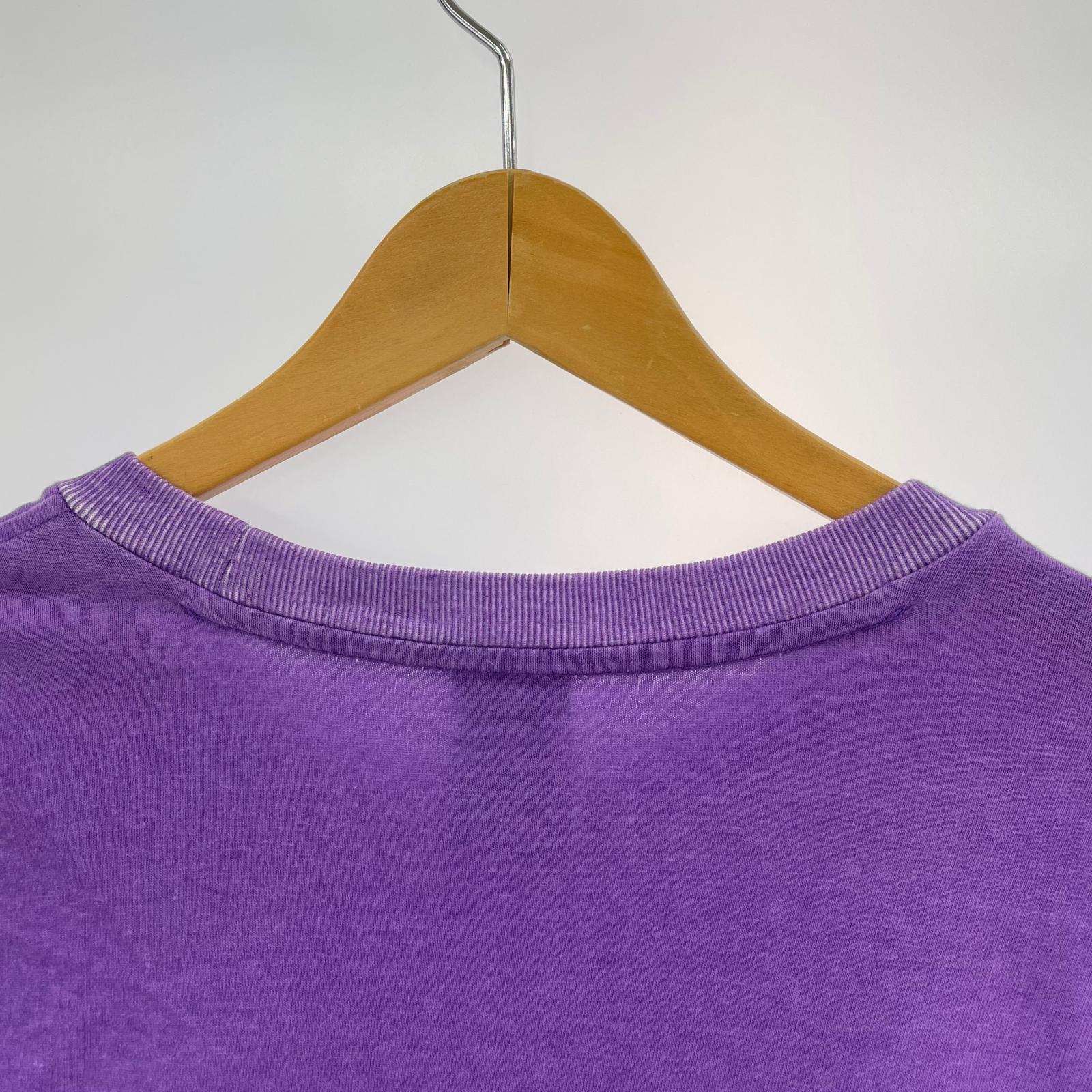 長袖Ｔシャツ X SUPREME 紫 L パープル