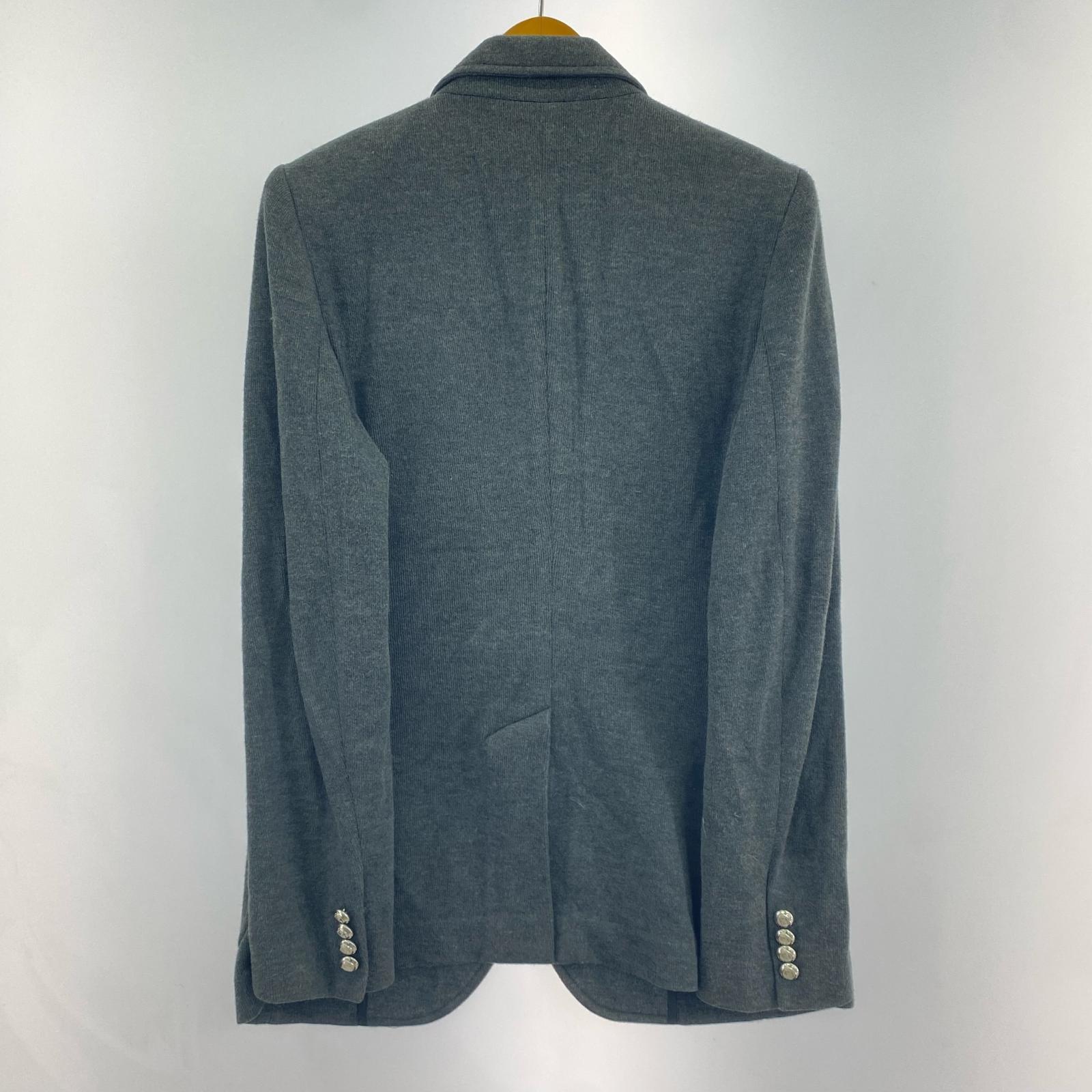テーラードジャケット POLO RALPH LAUREN テーラードジャケット・ブレザー　エンブレム サイズ4 グレー 4 グレー