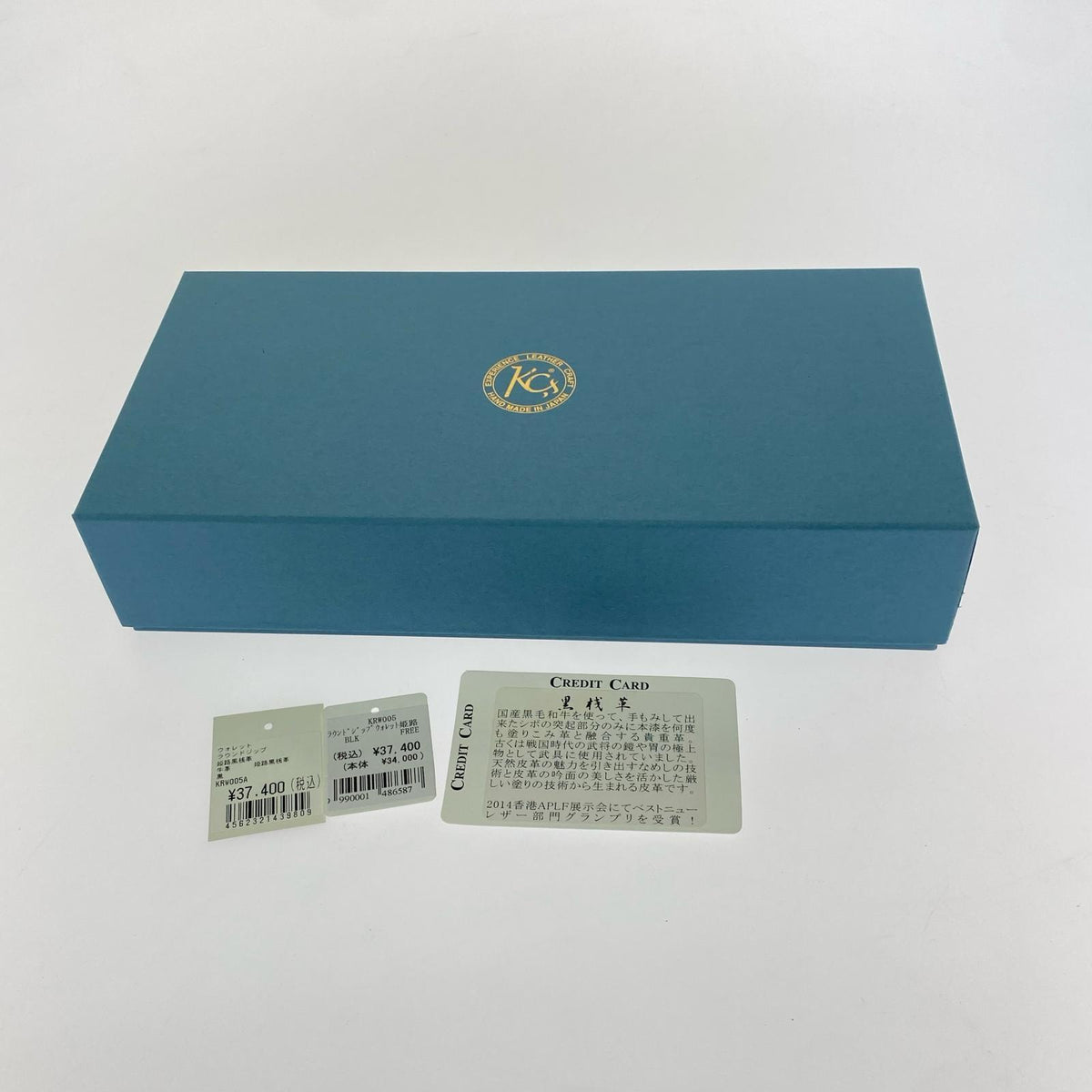 長財布 ラウンドジップウォレット BLK ブラック