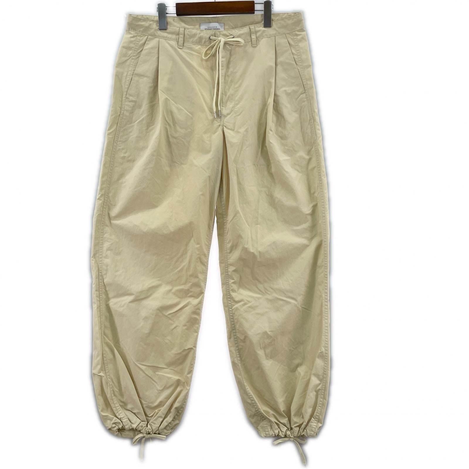 パンツ UNUSED Nylon wide pants UW1120 (4) 4