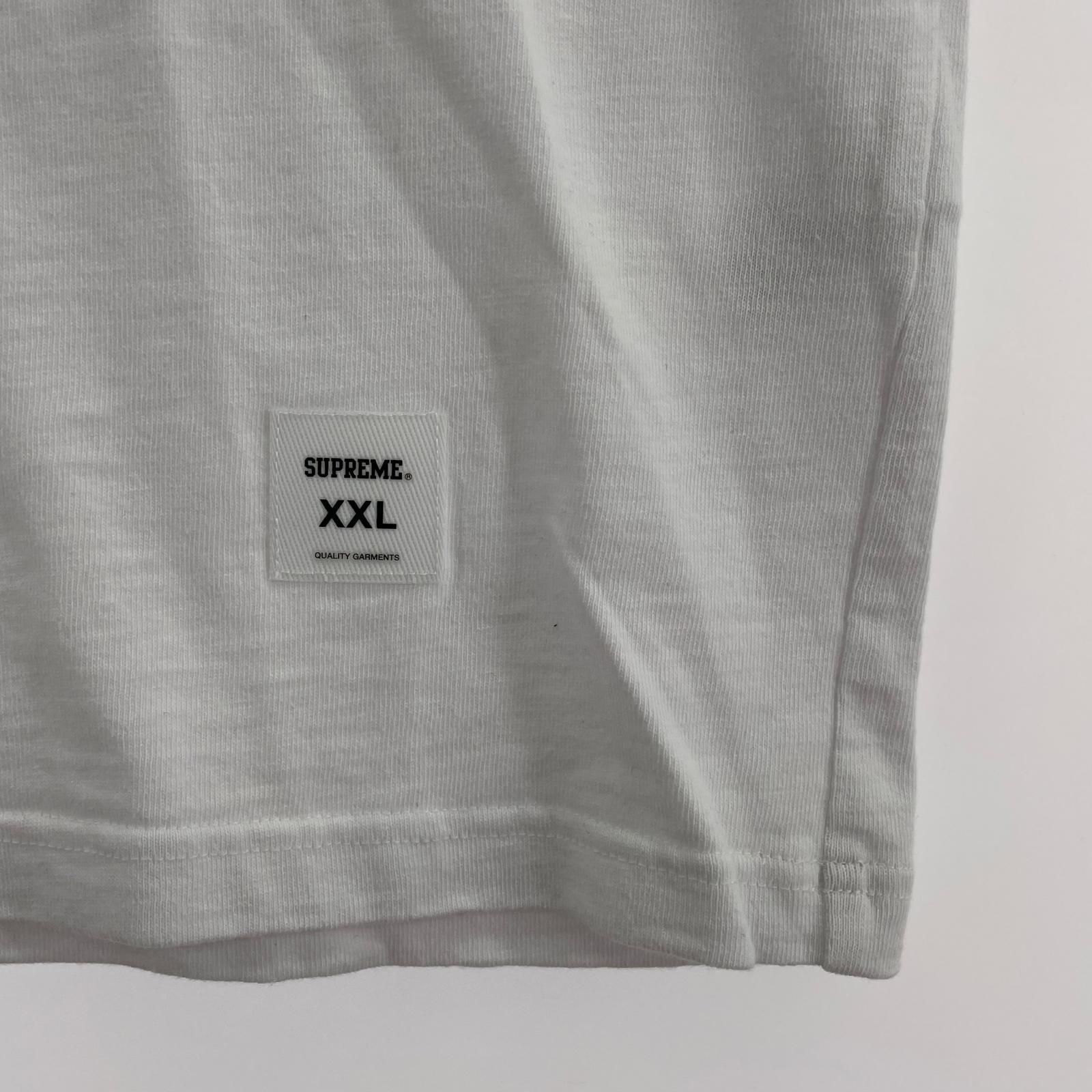 半袖Ｔシャツ Supreme 25AW Collegiate Applique S/S Top XXL 白 ホワイト