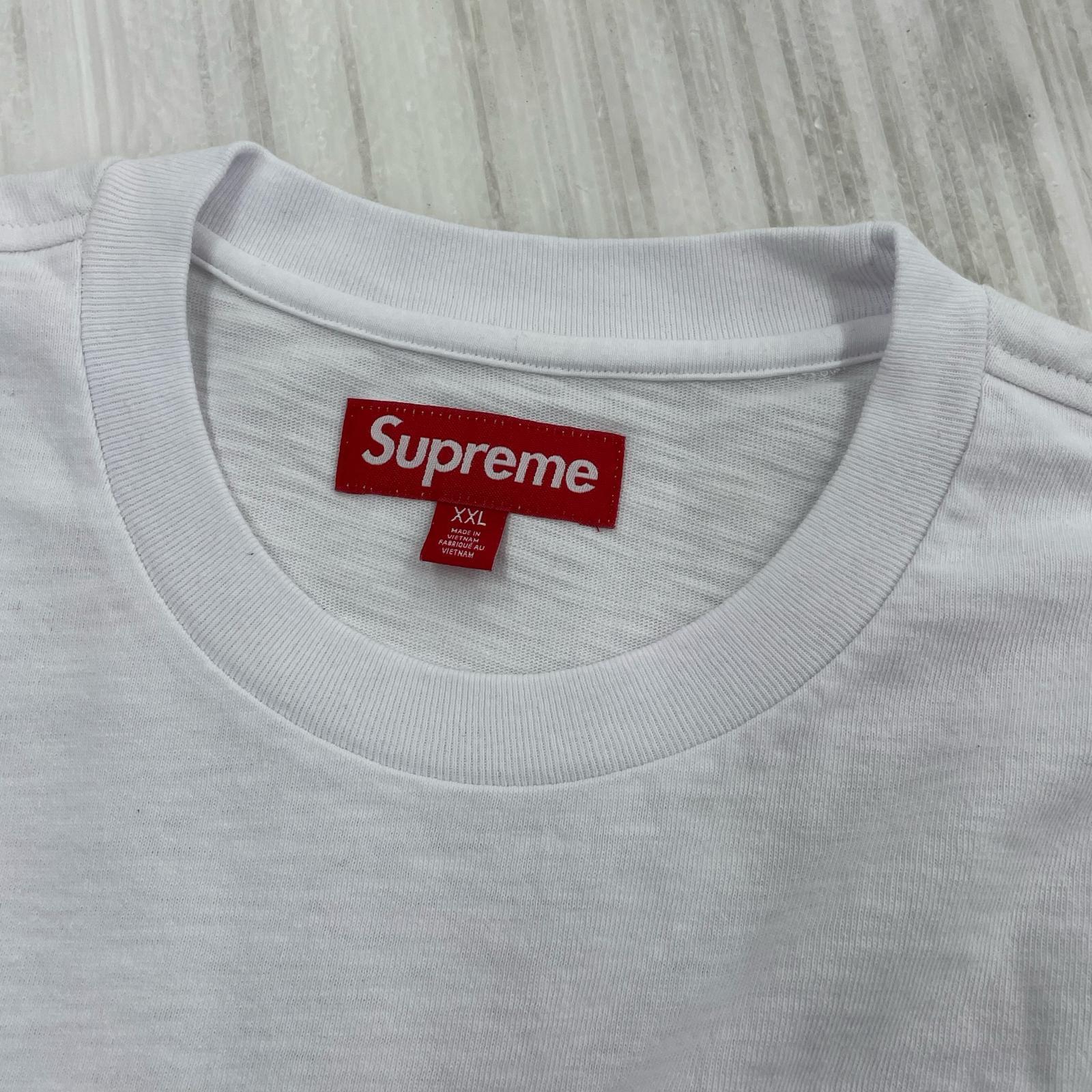 半袖Ｔシャツ Supreme 25AW Collegiate Applique S/S Top XXL 白 ホワイト