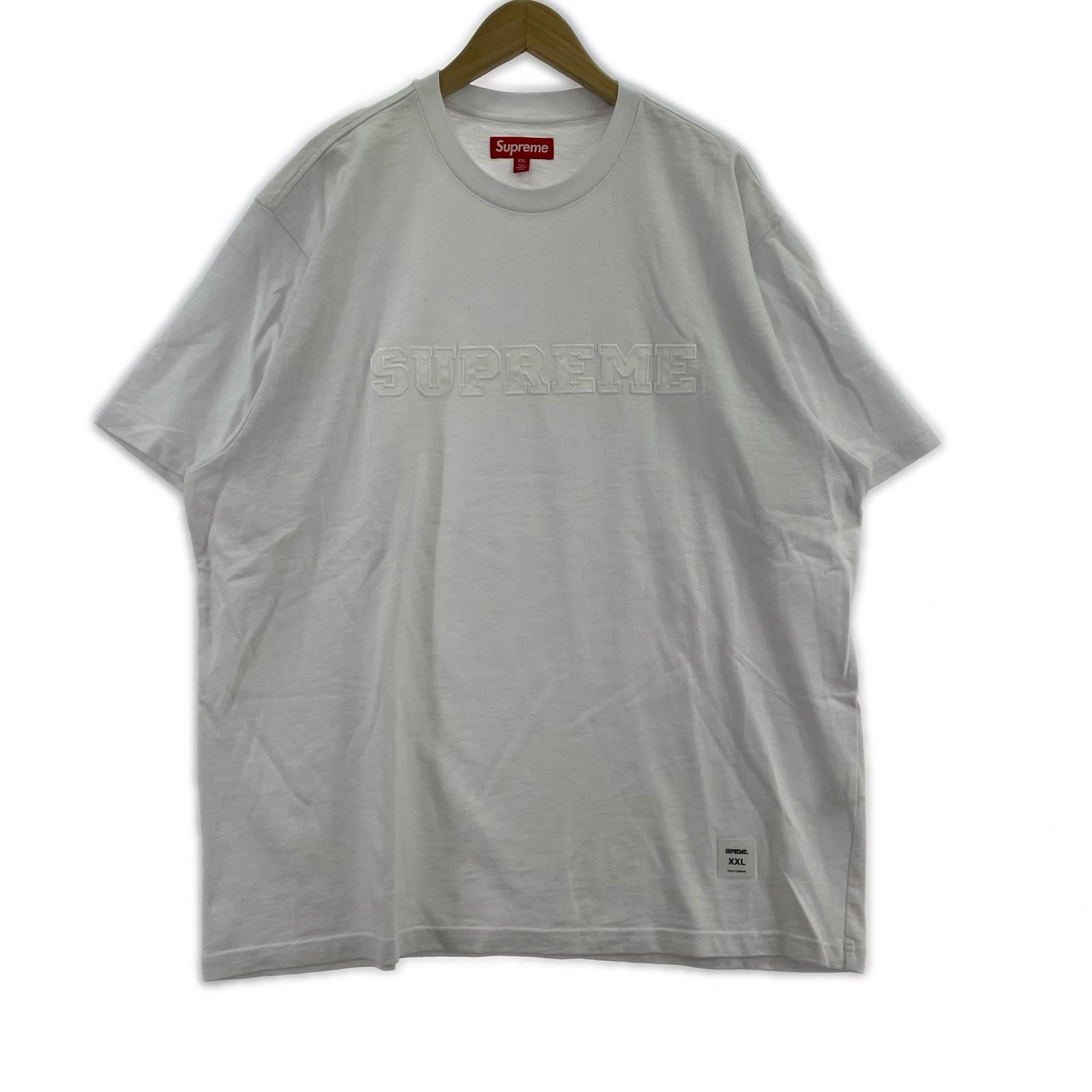 半袖Ｔシャツ Supreme 25AW Collegiate Applique S/S Top XXL 白 ホワイト