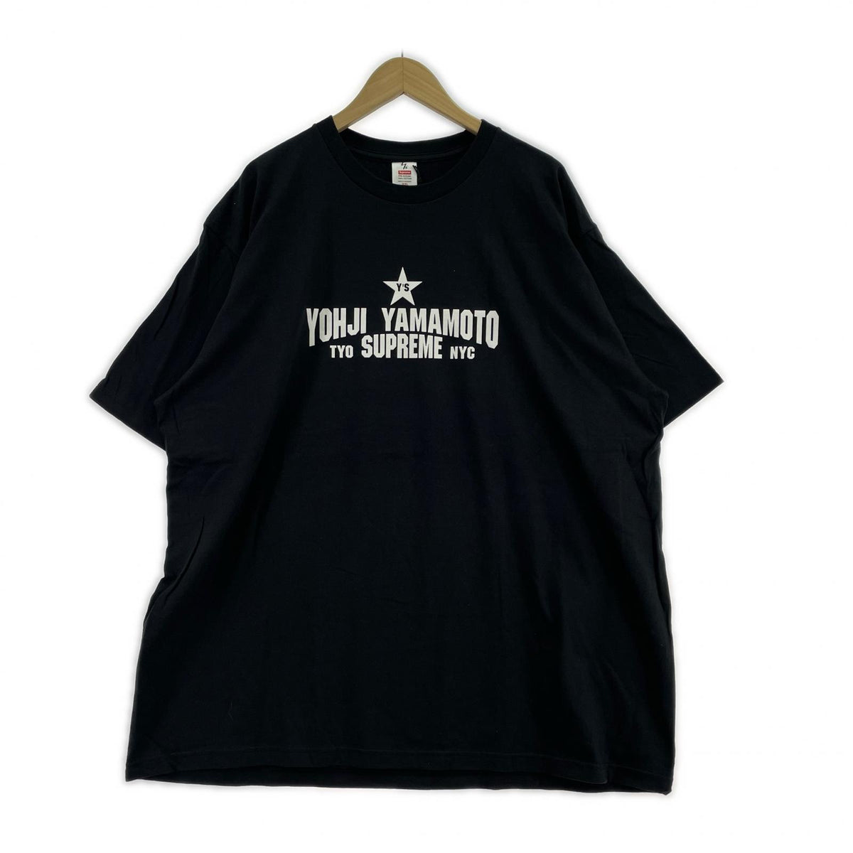 半袖Ｔシャツ Supreme×Y's 25AW Y's Star Tee XXL 黒 ブラック