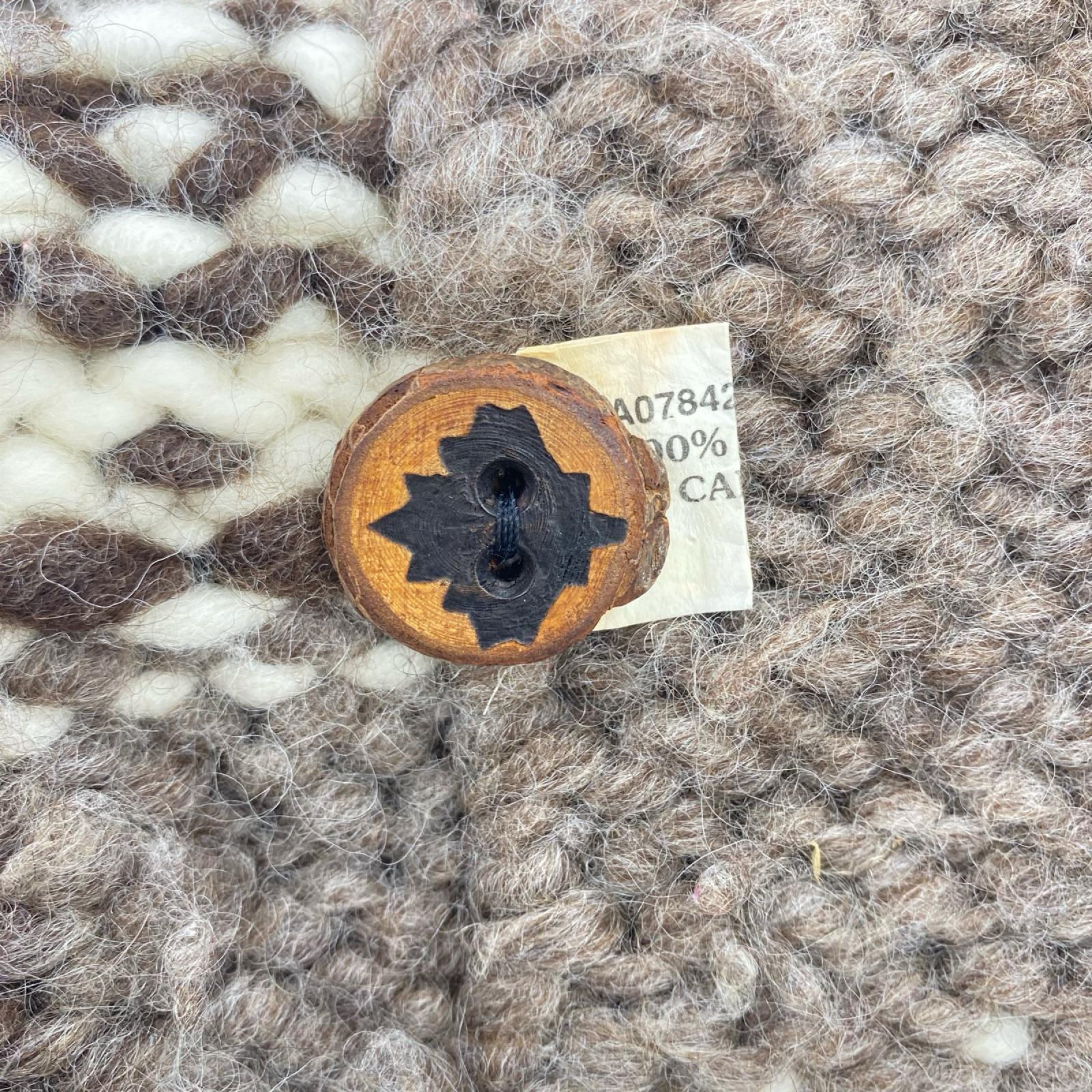 ジャケット カウチンニット カナダ製