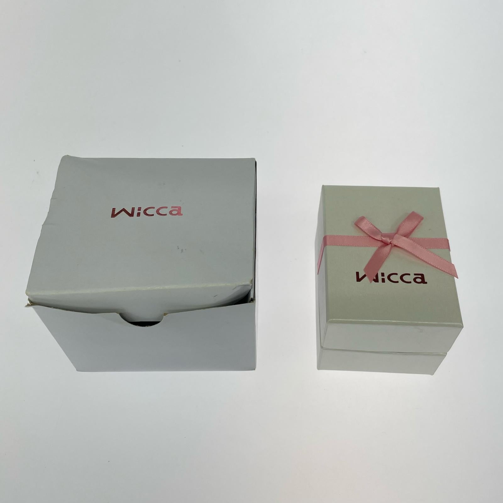 腕時計 Wicca ソーラーテック シルバー