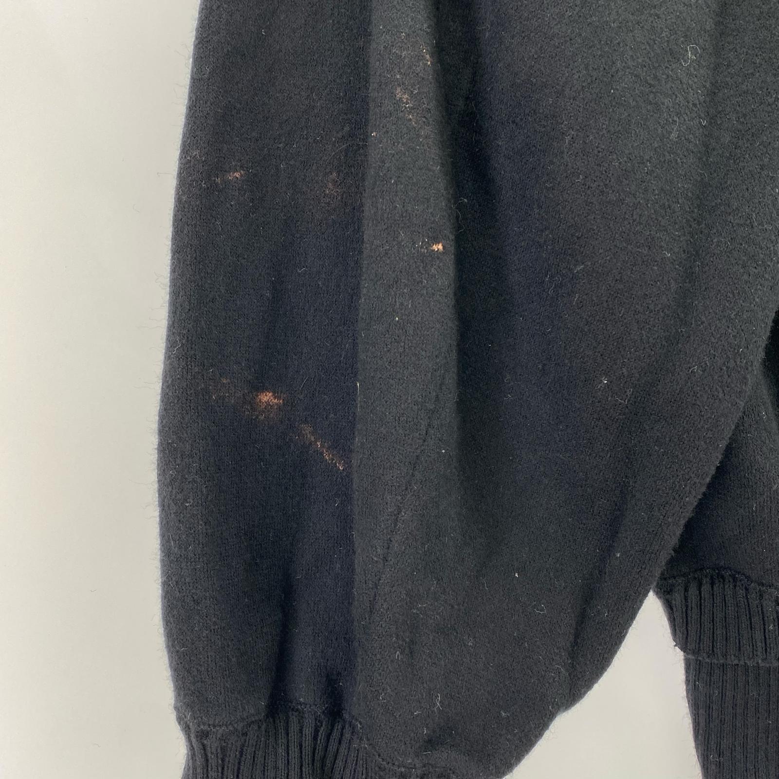 ニット stein　COTTON SMOOTH KNIT LS　BLK M ブラック