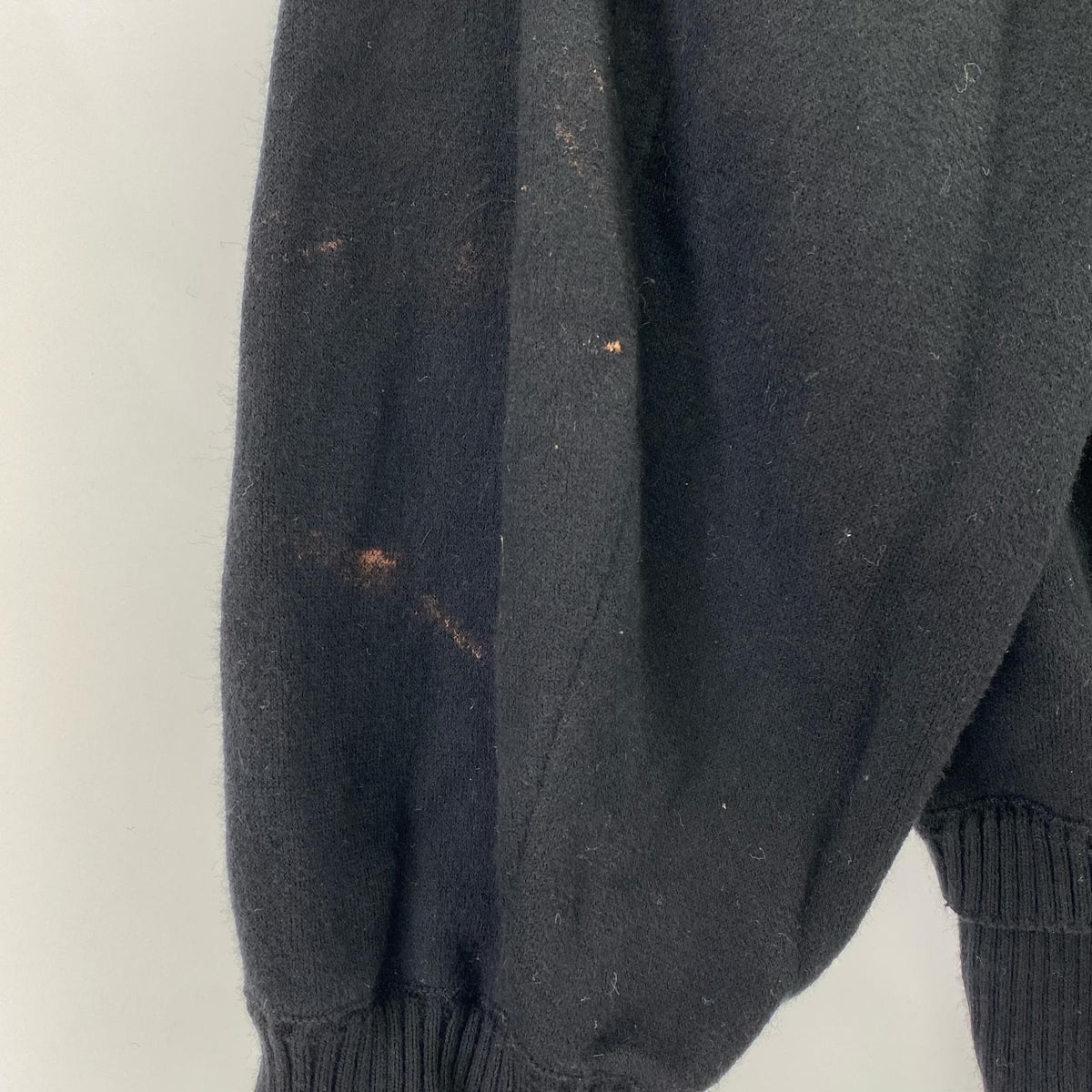 ニット stein　COTTON SMOOTH KNIT LS　BLK M ブラック