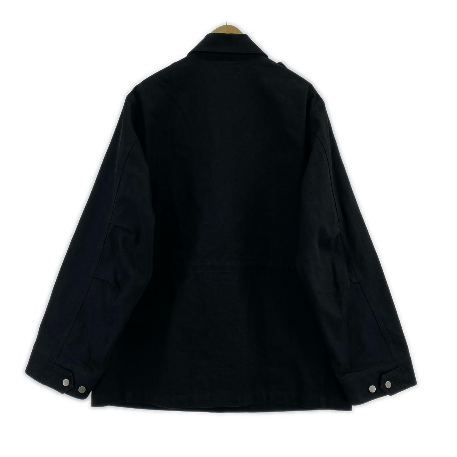 ジャケット ICE&TECHNO 25SS エポック付きデニムジャケット ブラック L ブラック