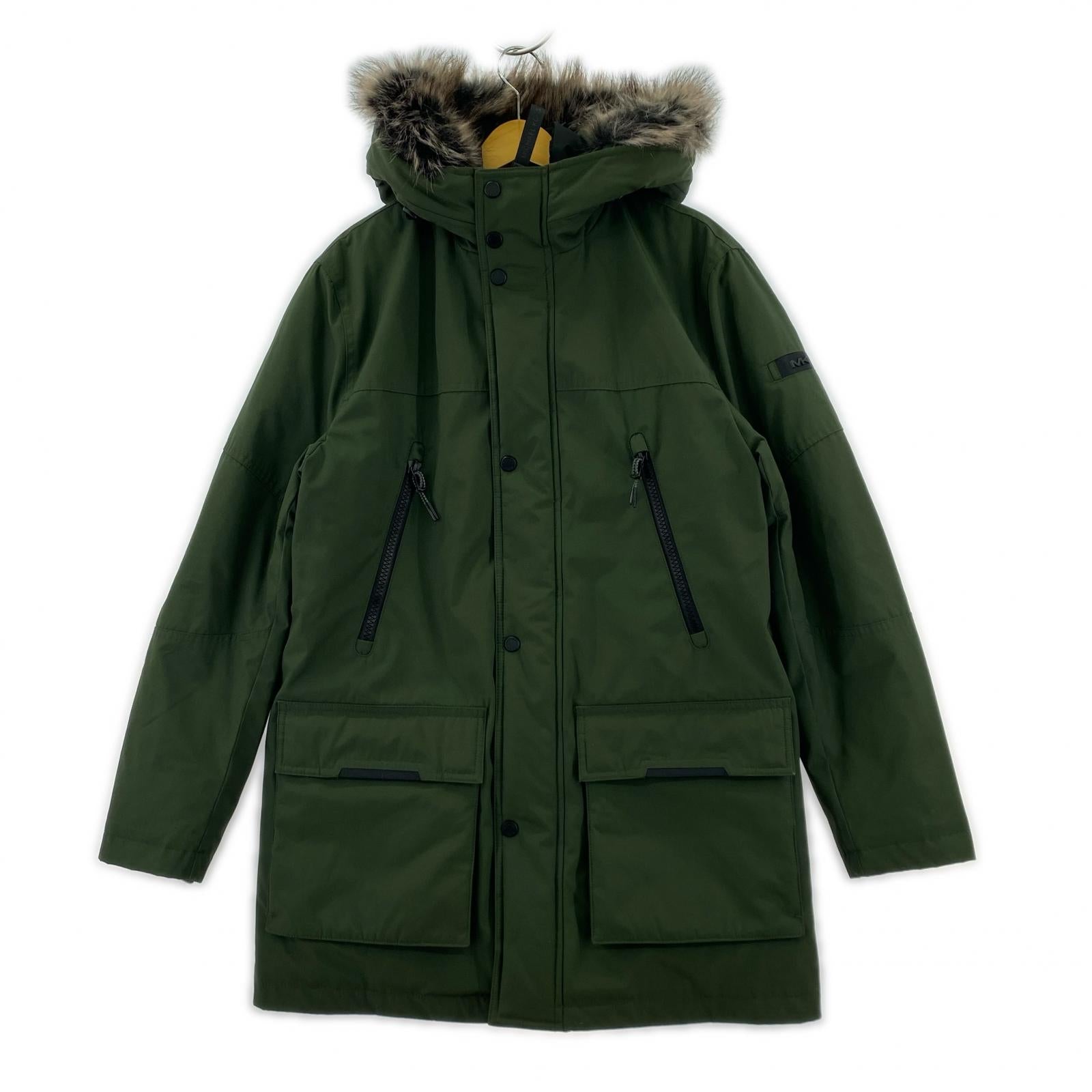 ジャケット Benson Faux Fur Trim Woven Parka カーキ カーキ