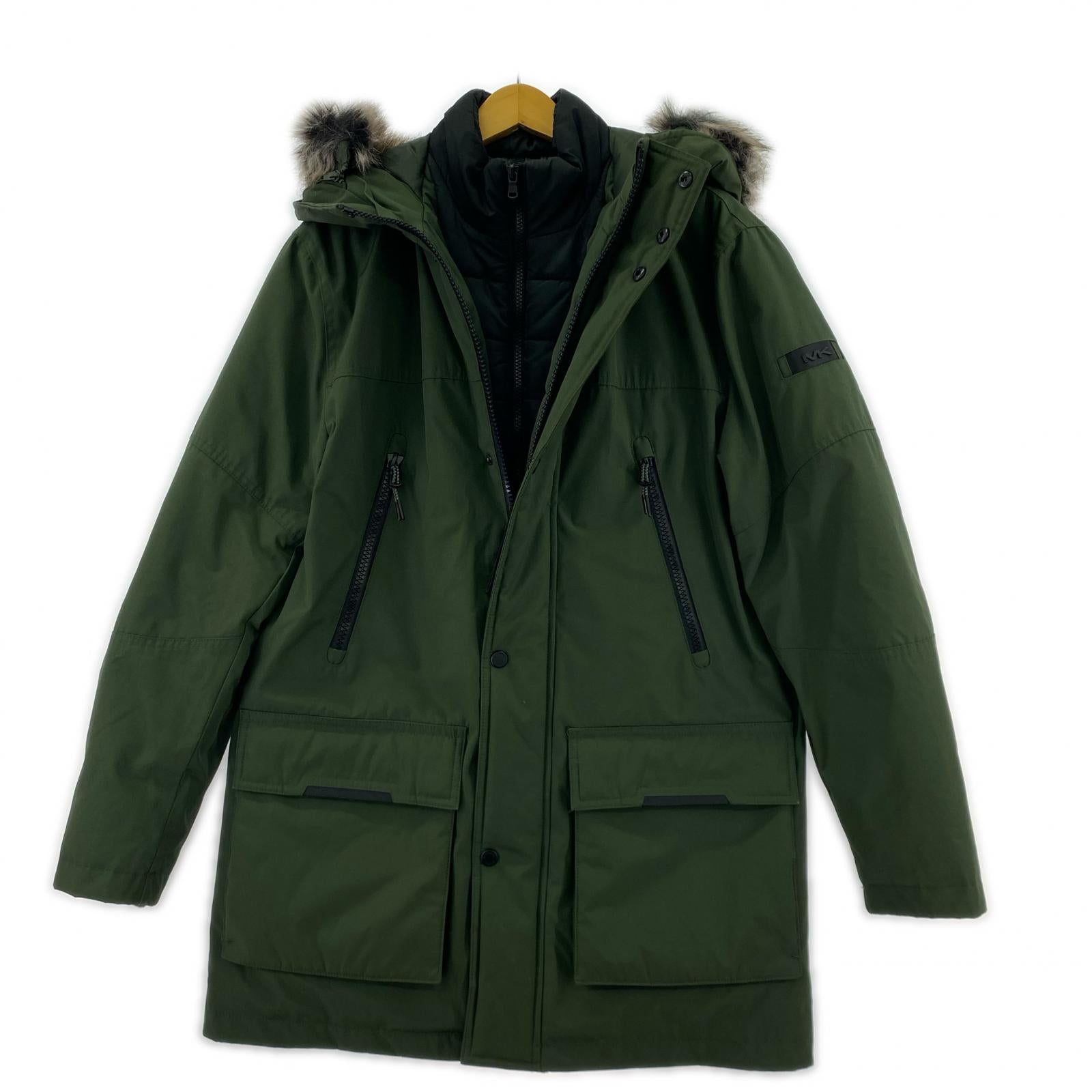 ジャケット Benson Faux Fur Trim Woven Parka カーキ カーキ