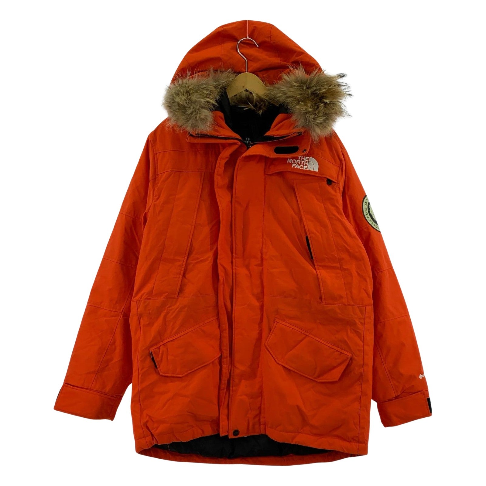 ダウンジャケット ANTARCTICA PARKA XL オレンジ