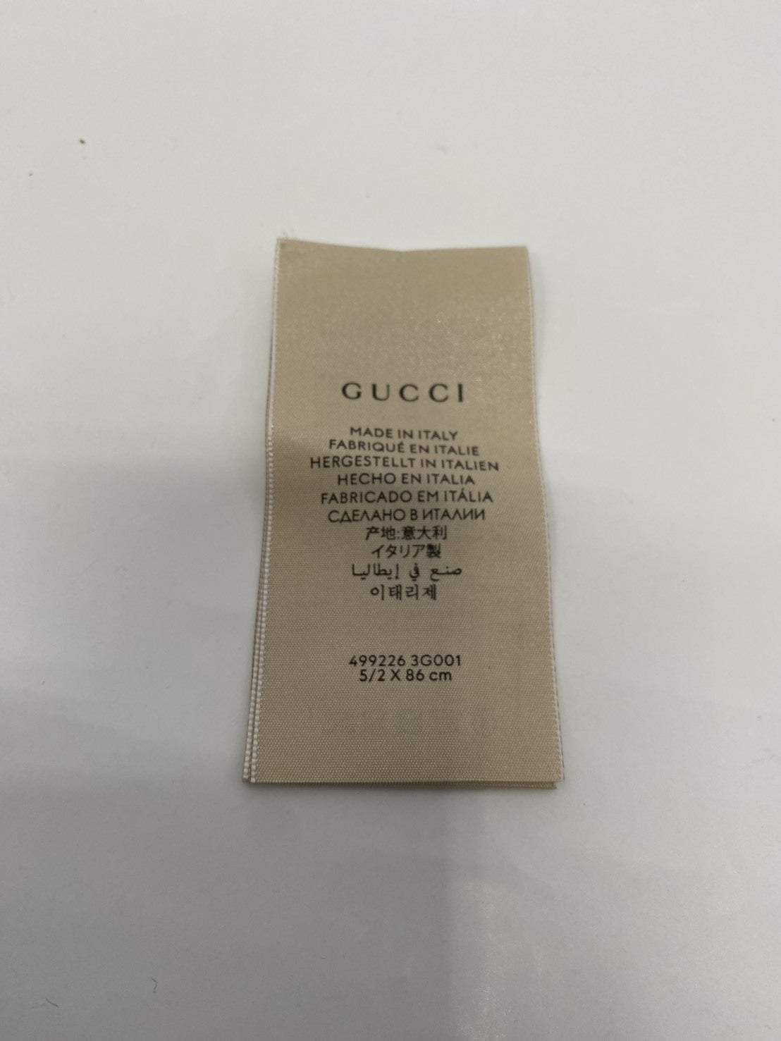 GUCCI/ｼﾙｸｽｶｰﾌ/499226
