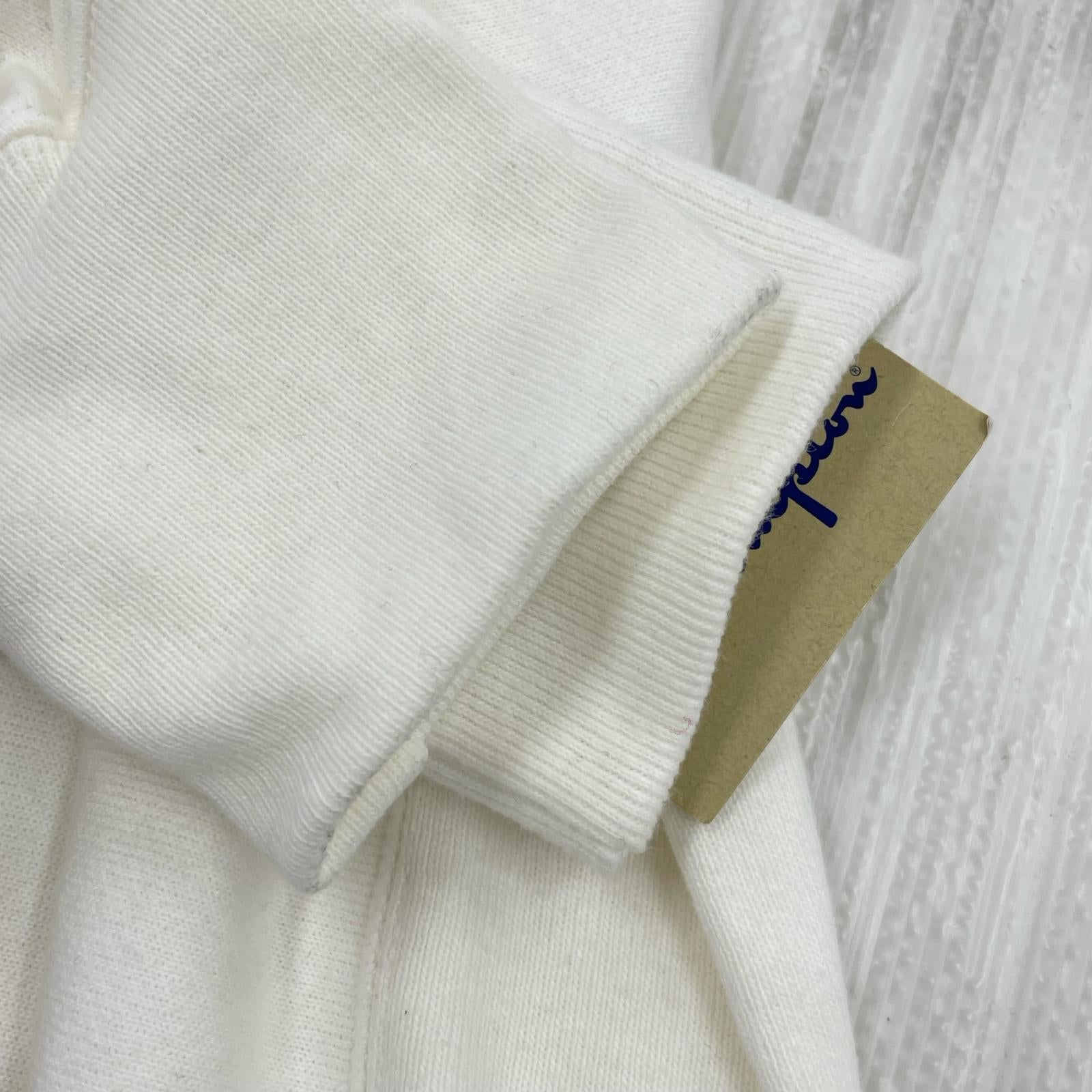 パーカー Champion ×MOMA REVERSE WEAVE パーカー M 白 M ホワイト
