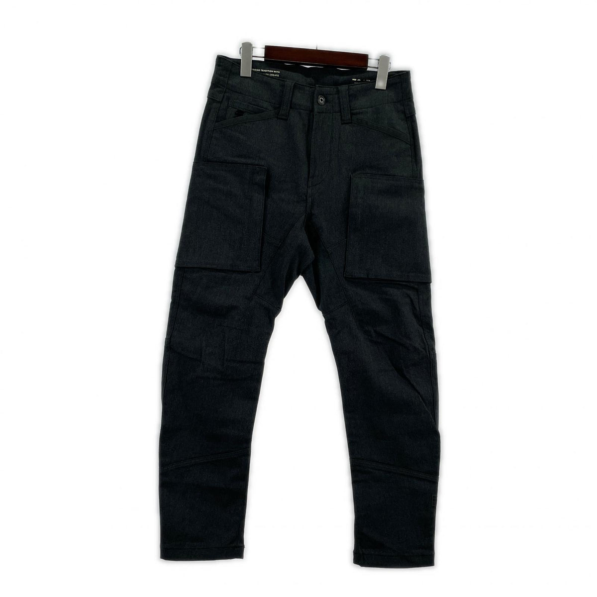 パンツ zip pkt 3d skinny cargo 30 ブラック