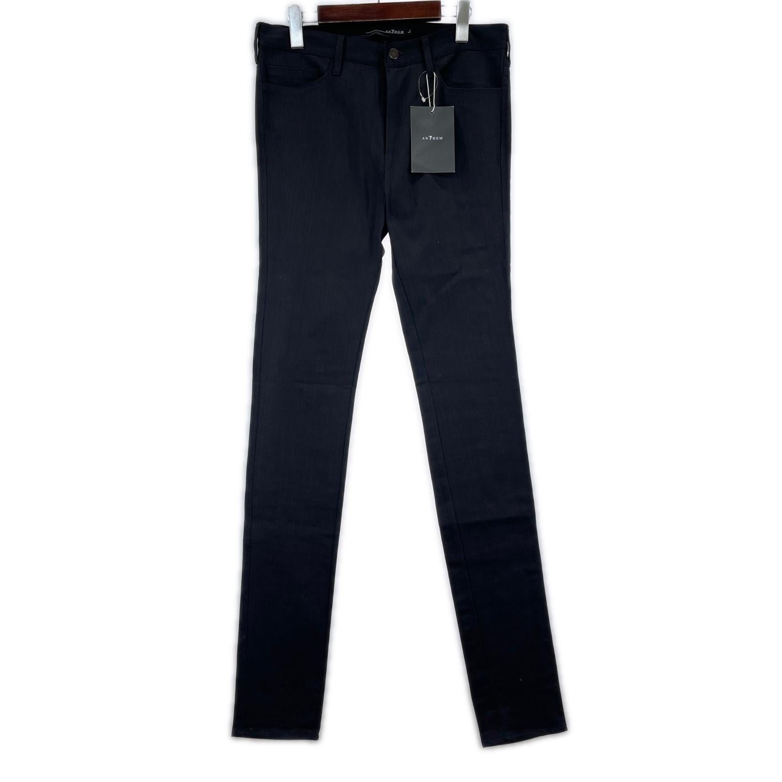 パンツ Skinny DENIM PANTS/ブラック L ブラック