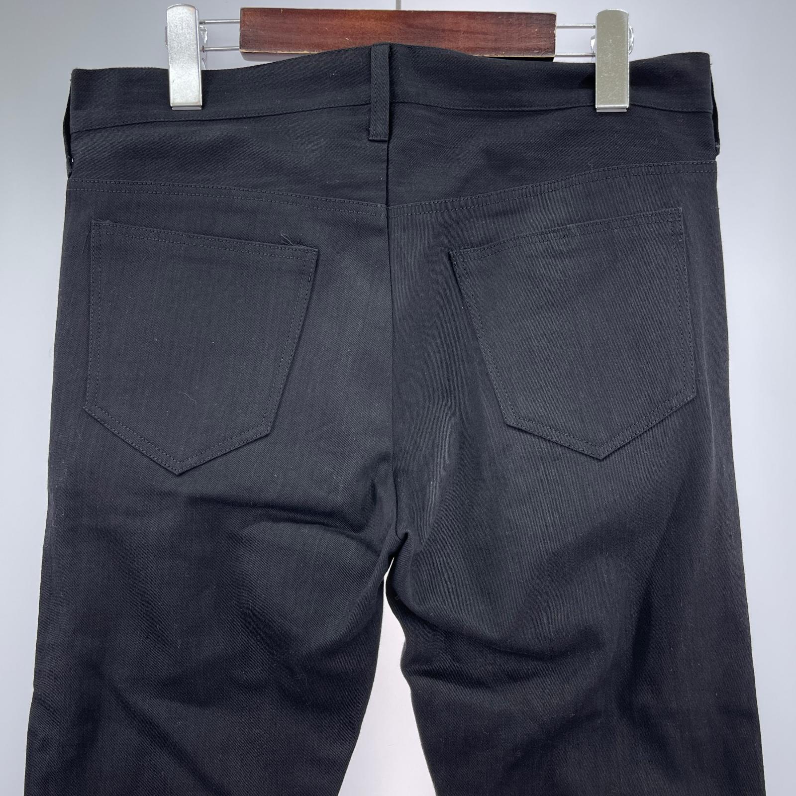 パンツ Skinny DENIM PANTS/ブラック L ブラック