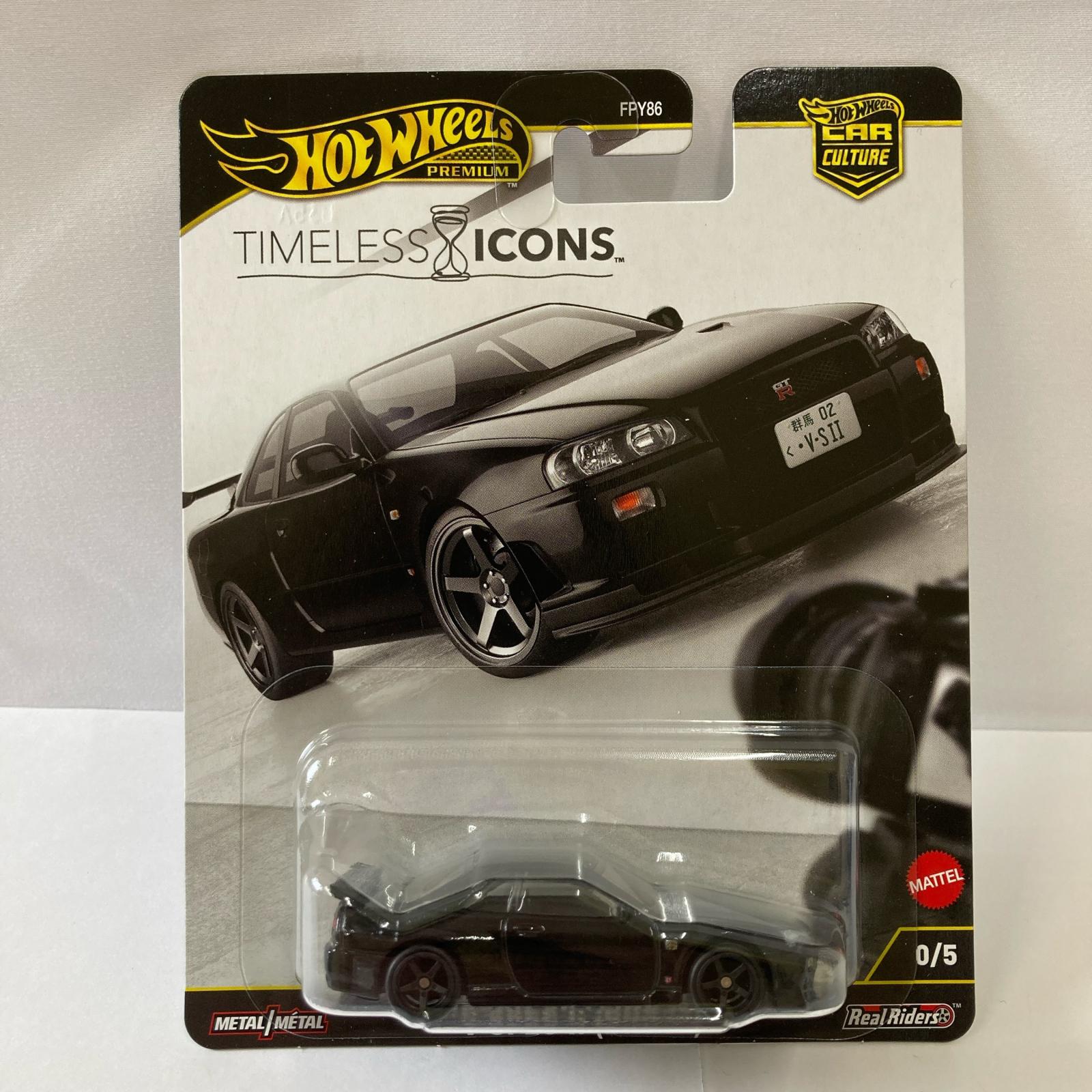 HWプレミアム　タイムレスアイコンズ　日産スカイラインGTR R34 ミニカーその他
