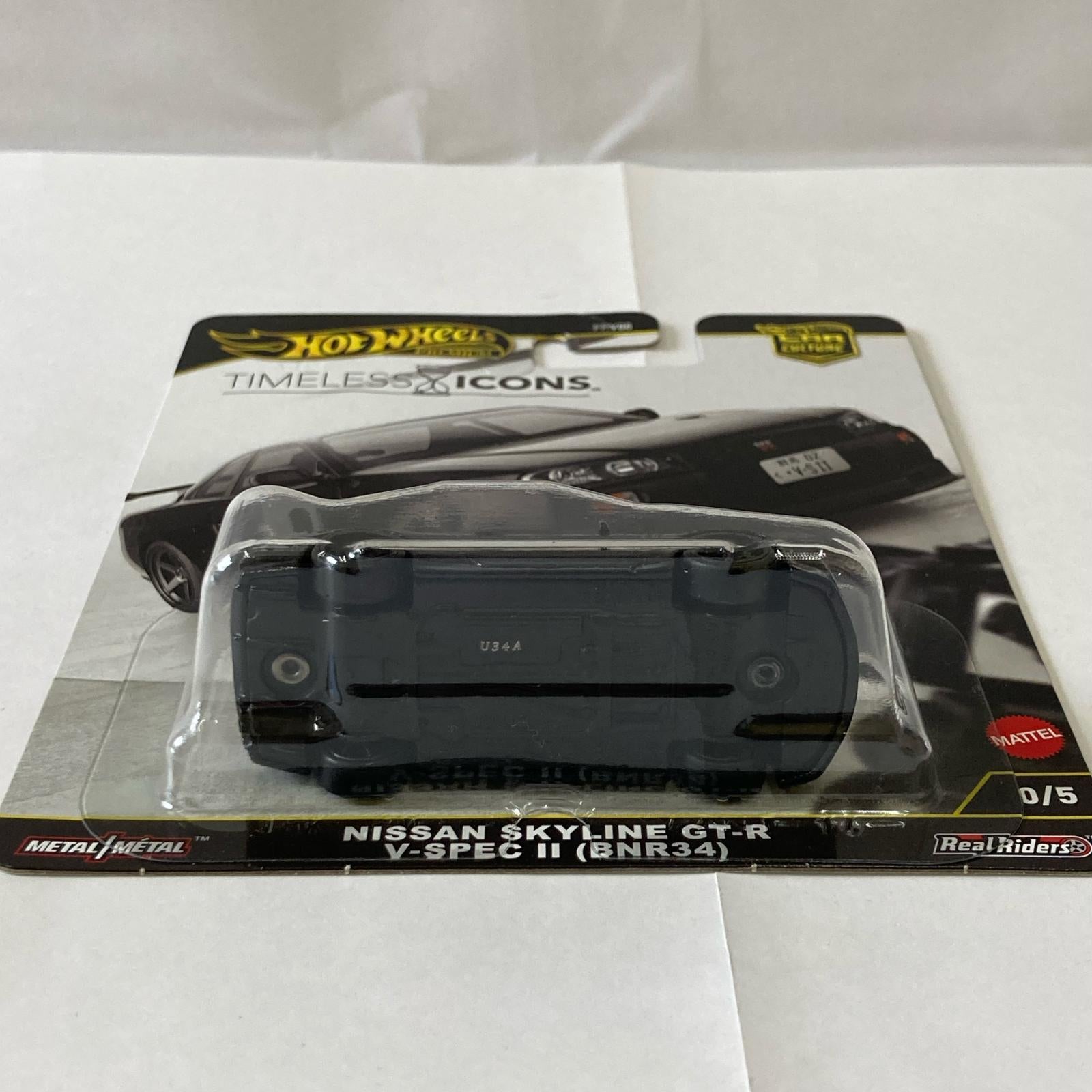 HWプレミアム　タイムレスアイコンズ　日産スカイラインGTR R34 ミニカーその他