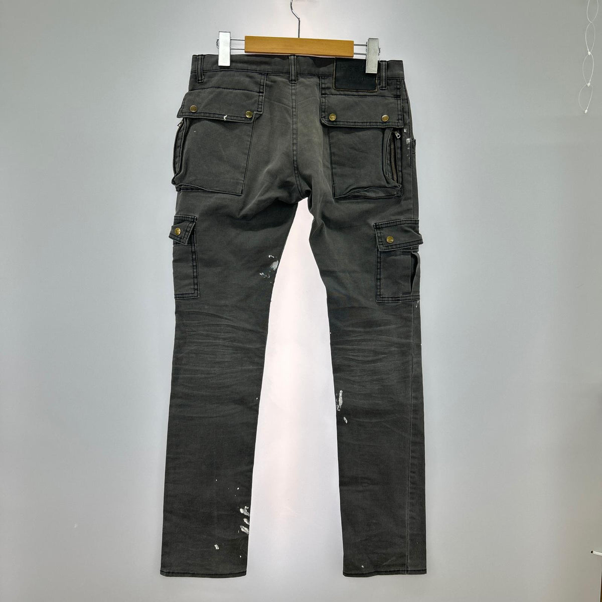 パンツ ×HYSTERICS ﾍﾟｲﾝﾄ加工 ｶｰｺﾞ (3)