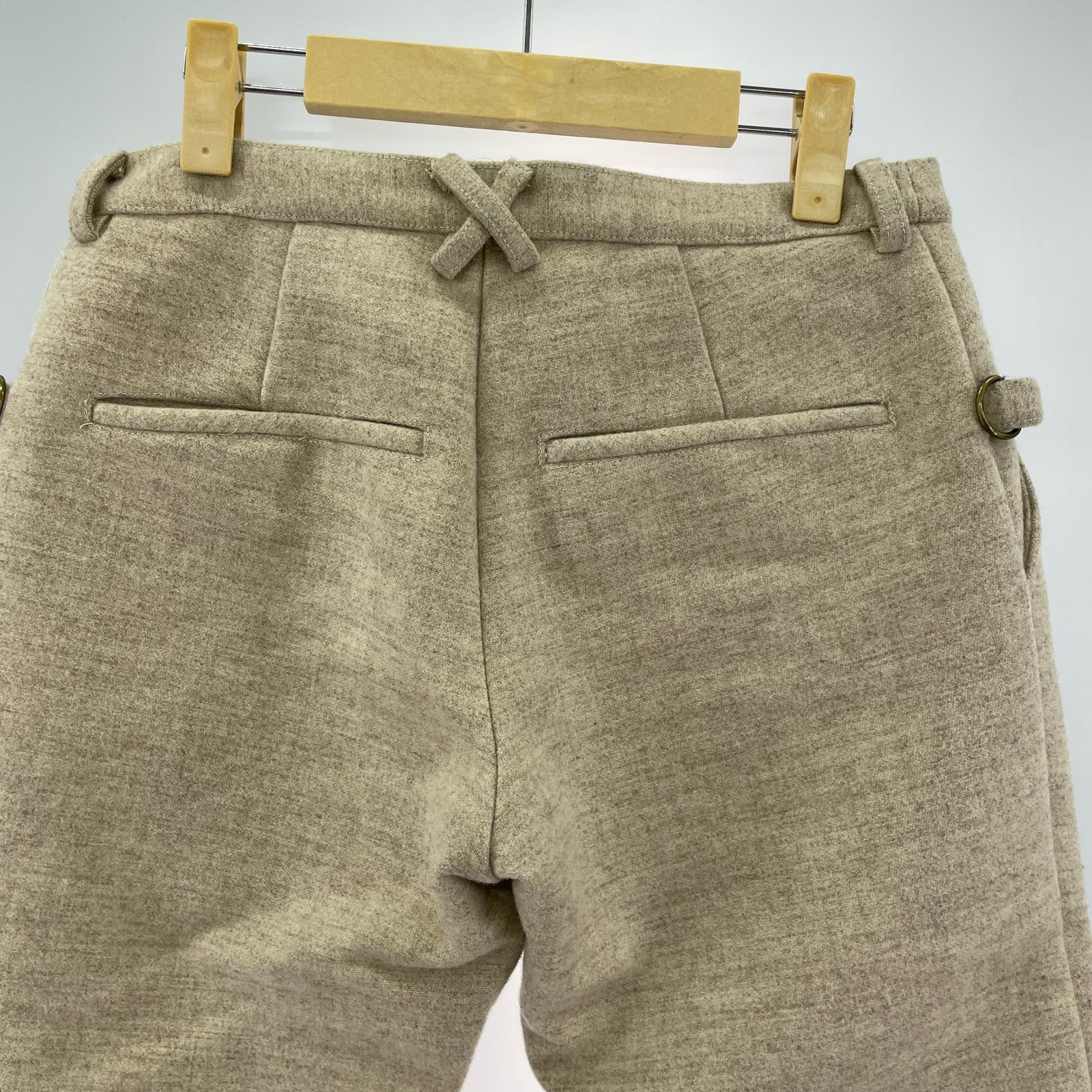 パンツ BEAUTY:BEAST 撥水加工 ウール W30 M ベージュ