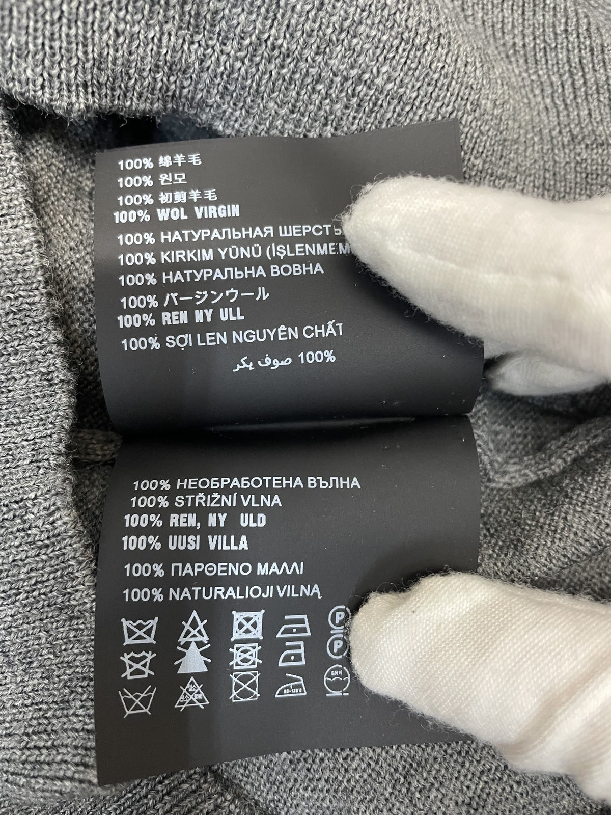 PRADA 2019 タートルネックニット 48 グレー