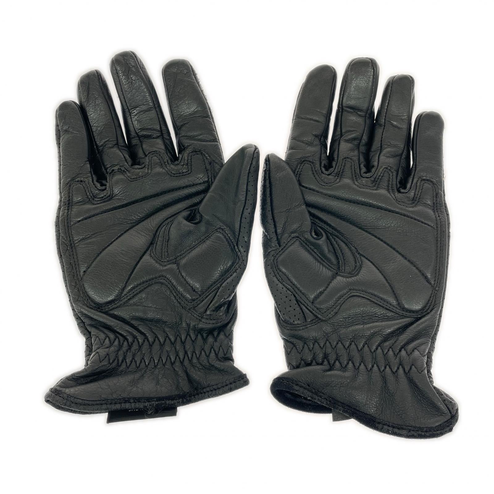 その他アクセサリー Harley-Davidson レザーレーシンググローブ 黒 ブラック