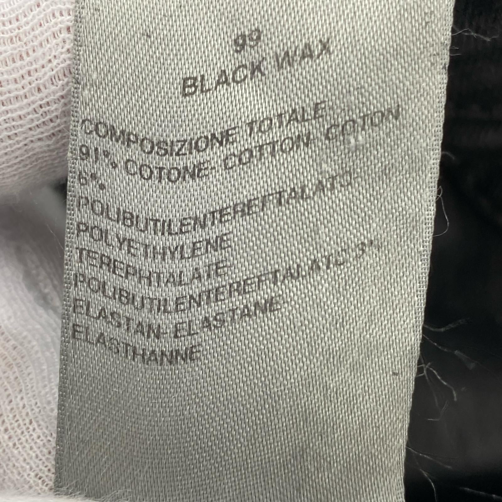 パンツ EASY CREATCH CUT WAX JEANS (29) 29 ブラック