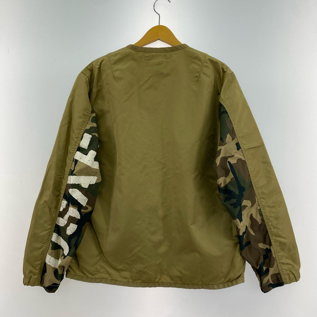 ジャケット MILITARY ZIP CARDIGAN L ベージュ