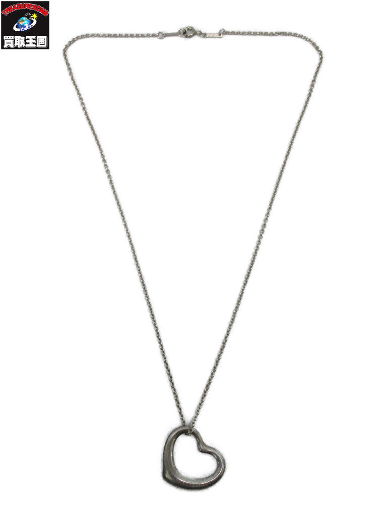 Tiffany＆Co. オープンハートネックレス