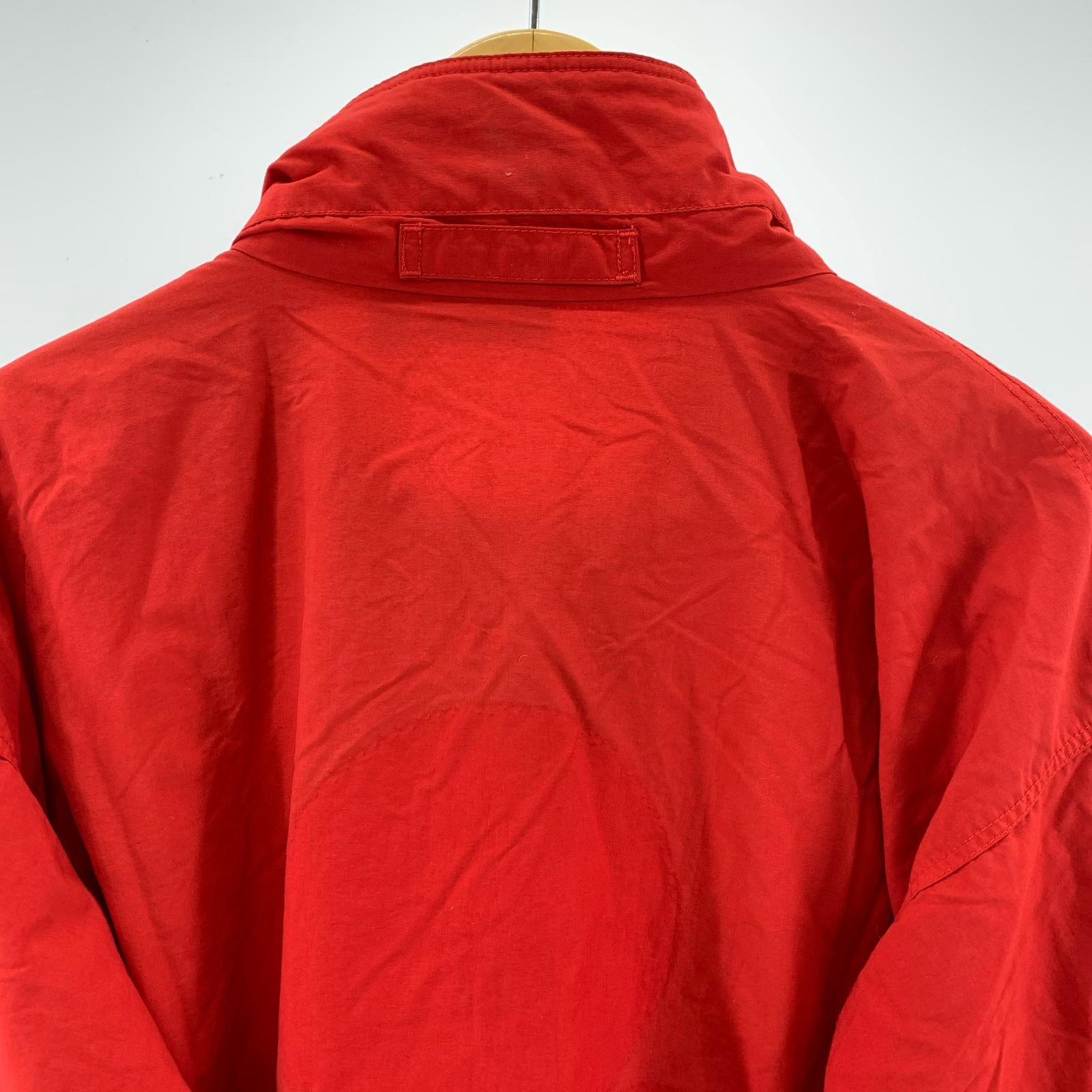 ジャケット ZIP UP SNAP JACKET 赤 レッド