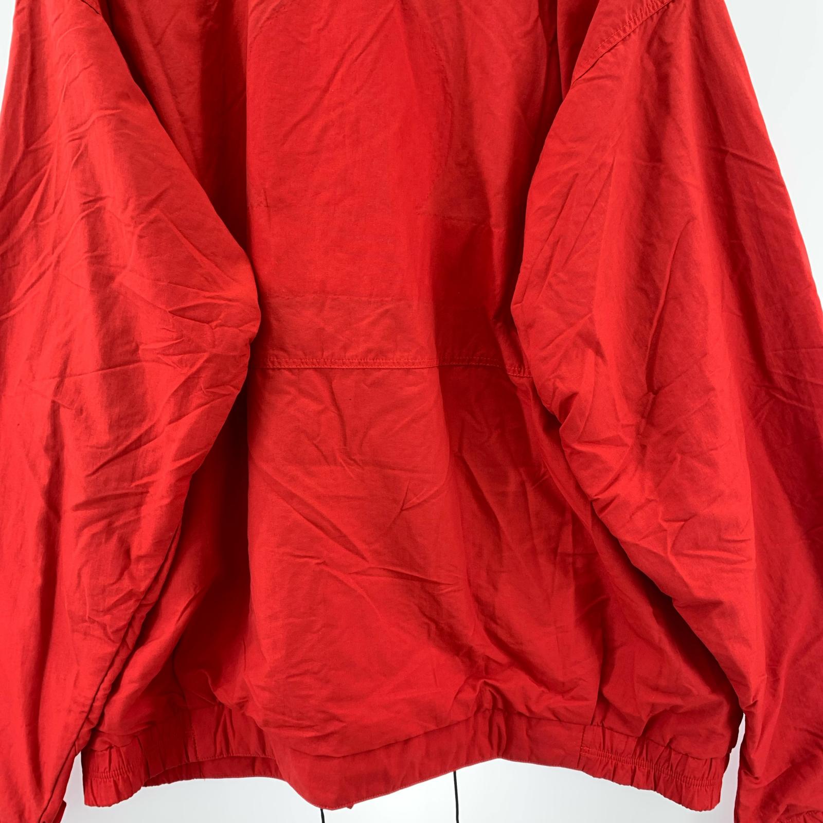ジャケット ZIP UP SNAP JACKET 赤 レッド
