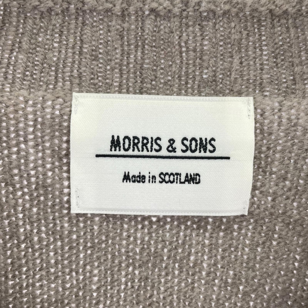 その他トップス MORRIS&SONS ウールニットセーター 2 グレー
