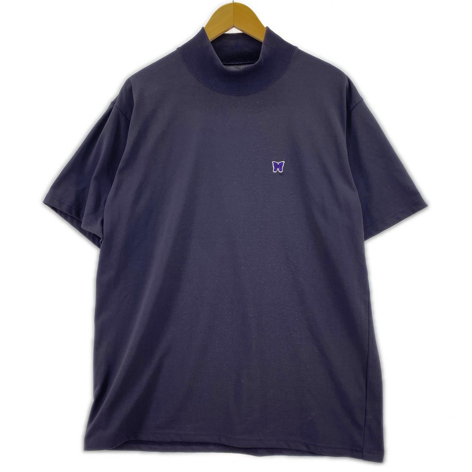 その他トップス Needles S/S Mock Neck Tee S MR316 S パープル