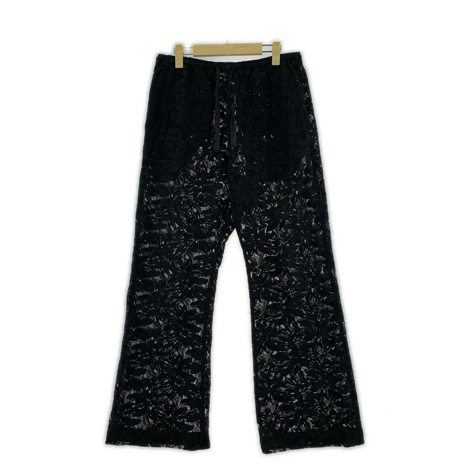 その他ボトムス Needles STRING BOOT CUT PANT M MR253 M ブラック