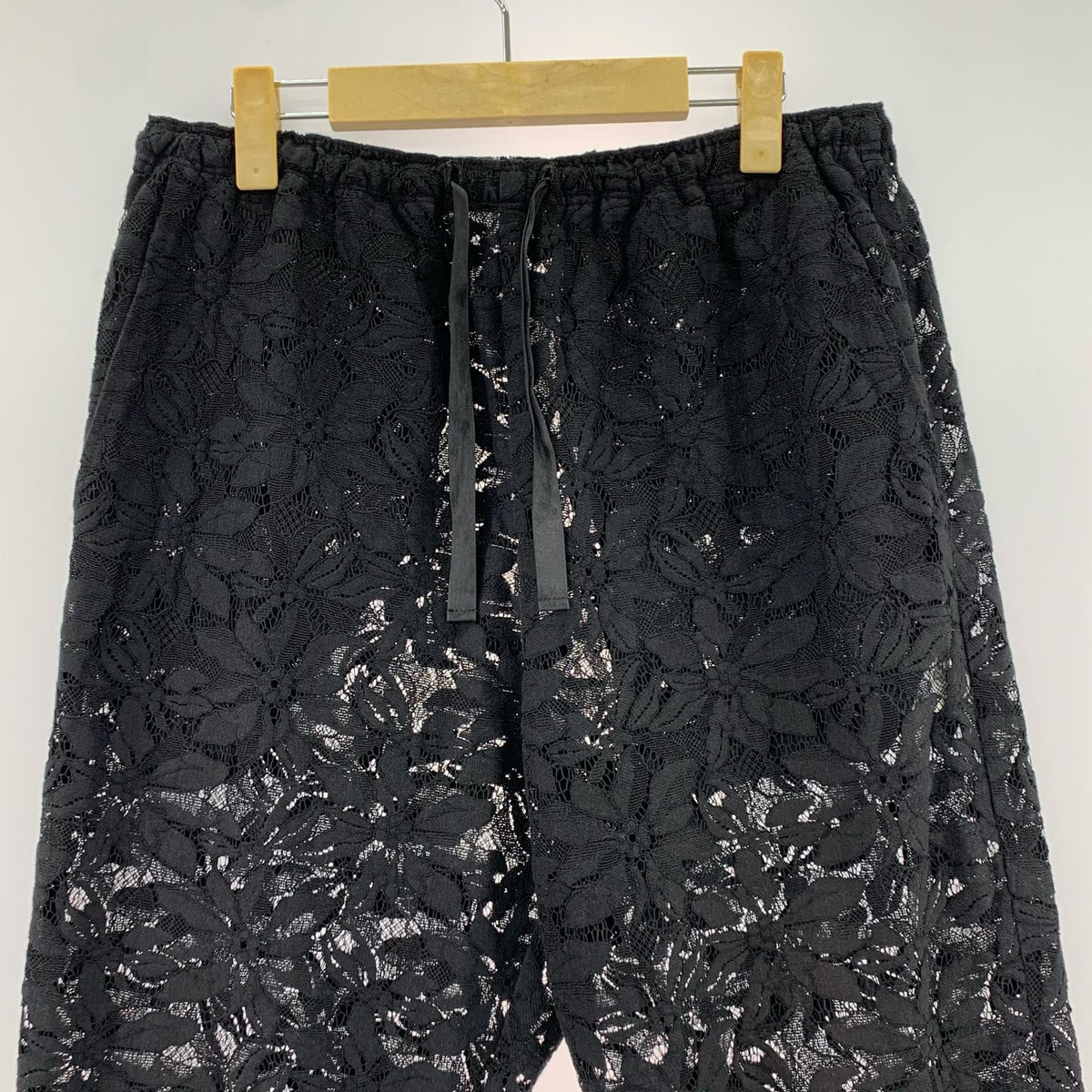 その他ボトムス Needles STRING BOOT CUT PANT M MR253 M ブラック