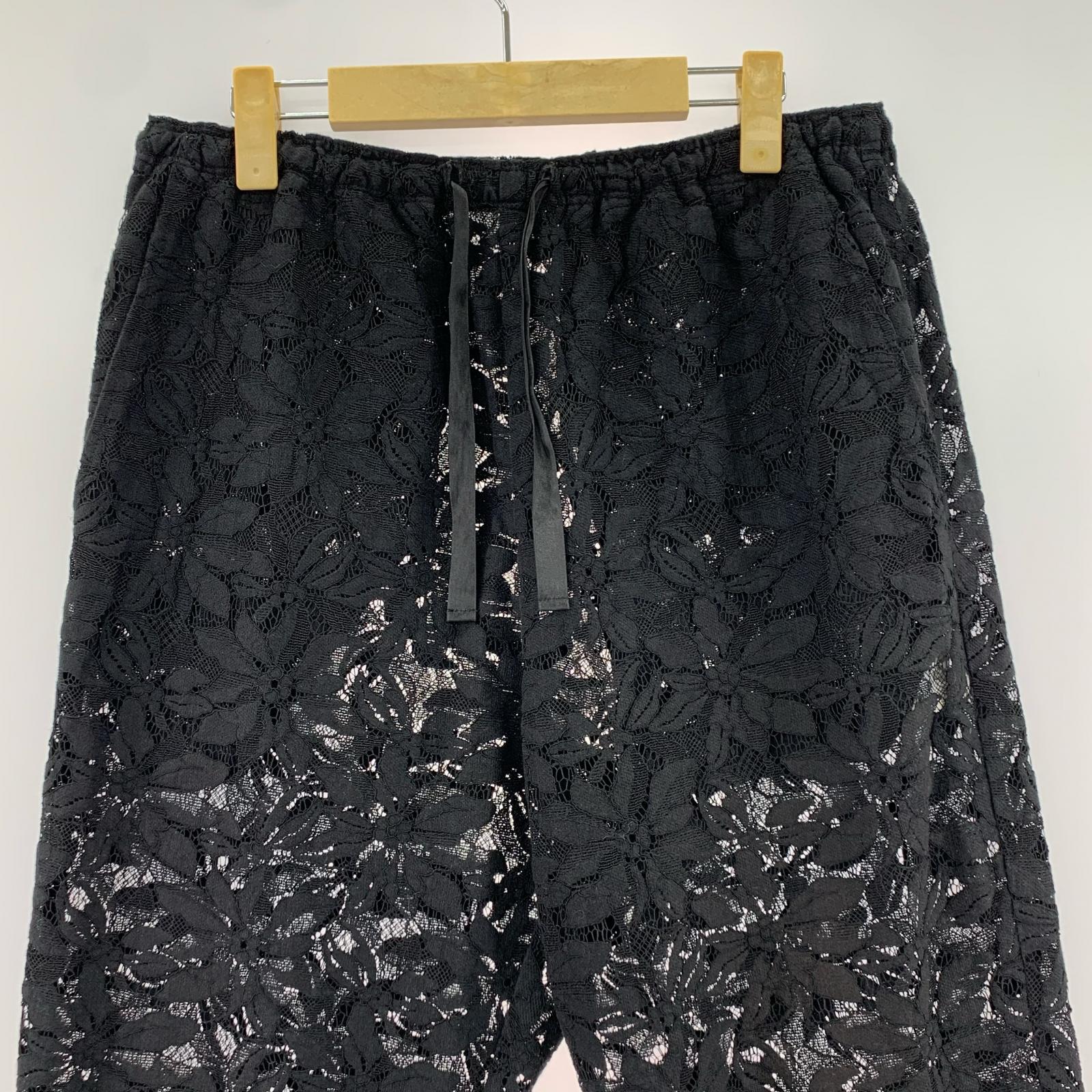 その他ボトムス Needles STRING BOOT CUT PANT M MR253 M ブラック
