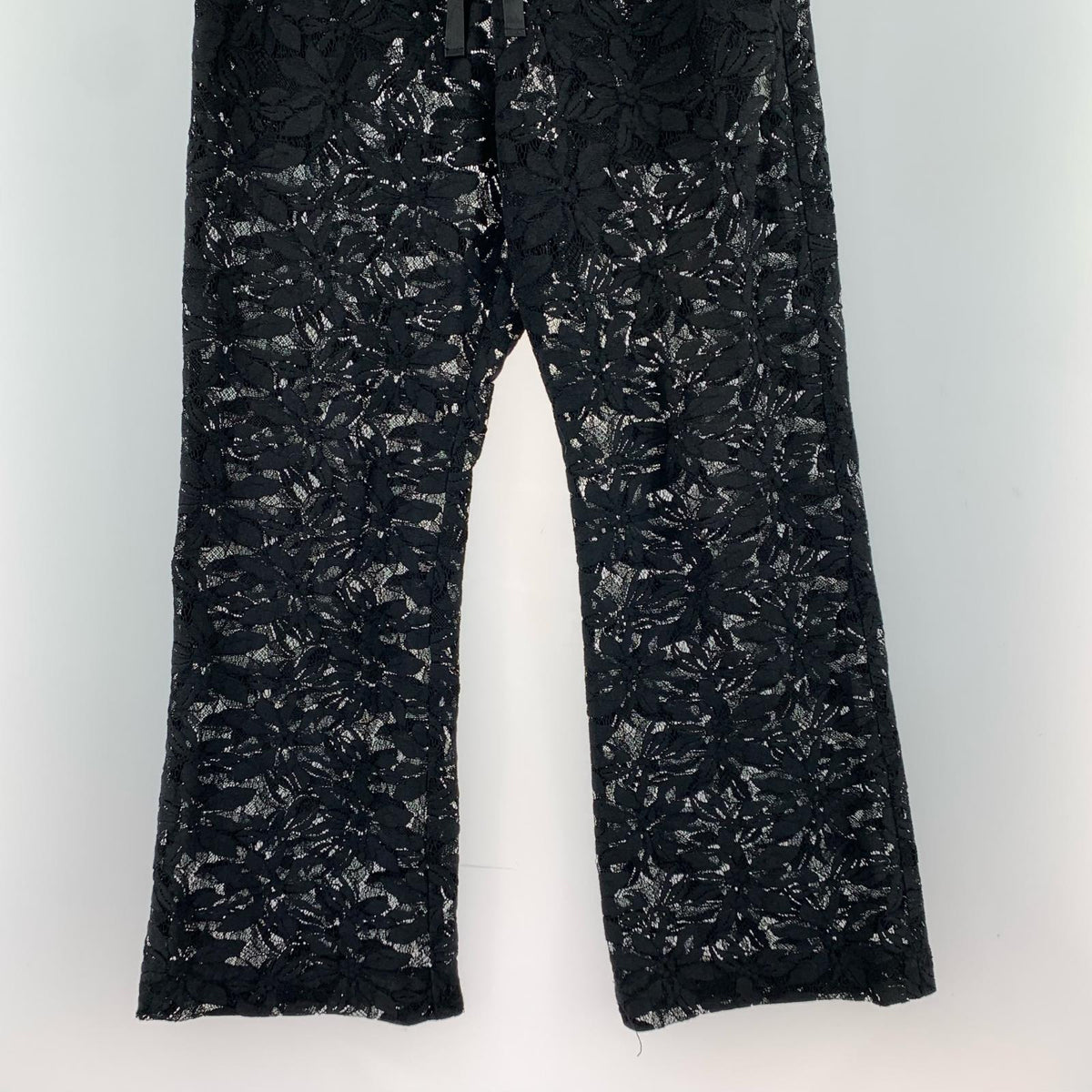 その他ボトムス Needles STRING BOOT CUT PANT M MR253 M ブラック