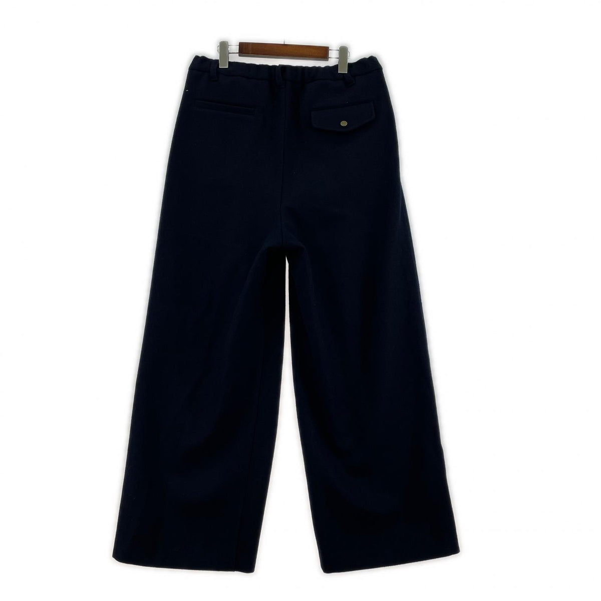 パンツ melton wool trousers L