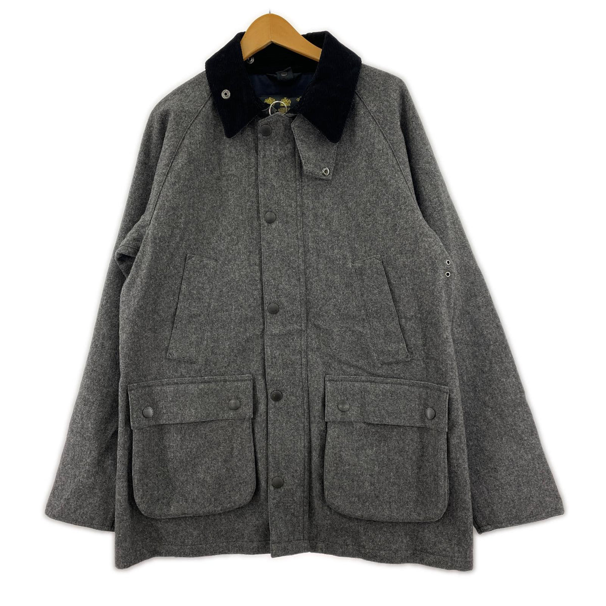 ジャケット SL BEDALE BONDED WOOL GRY 42 グレー