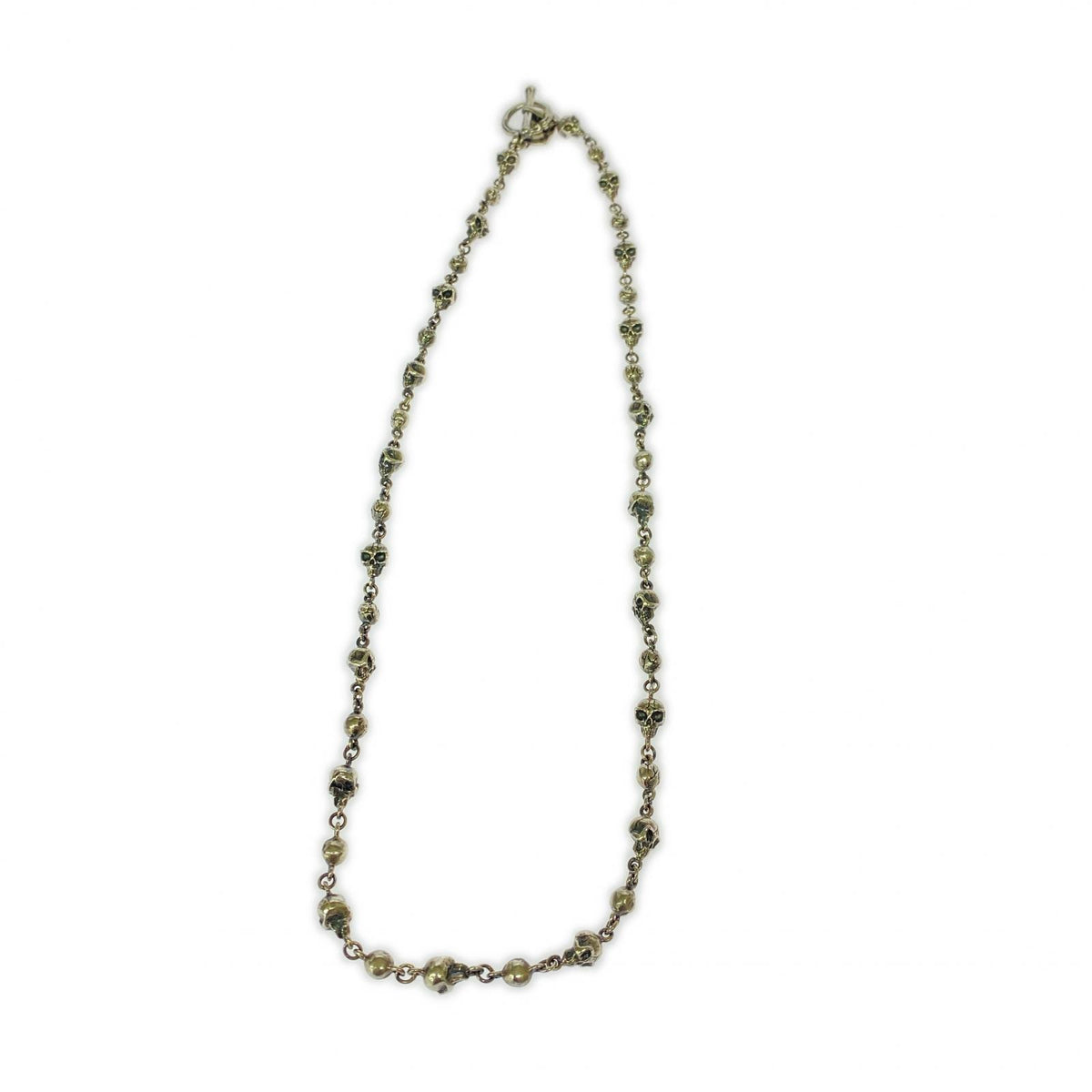 ネックレス GOTHIC ALIENSKULL NECKLACE