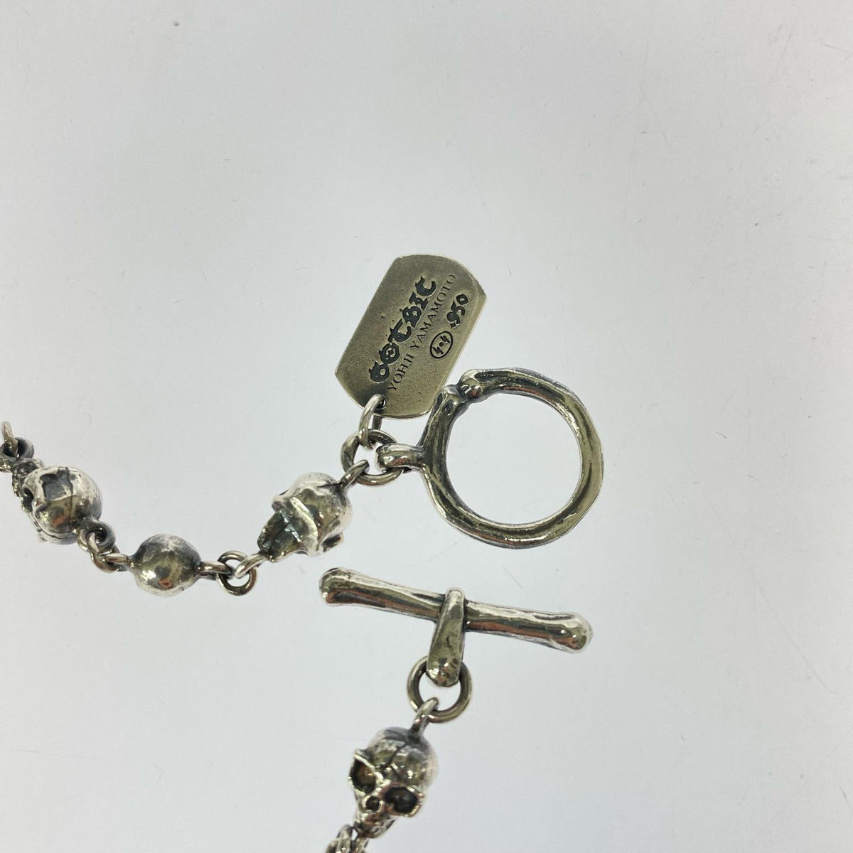 ネックレス GOTHIC ALIENSKULL NECKLACE