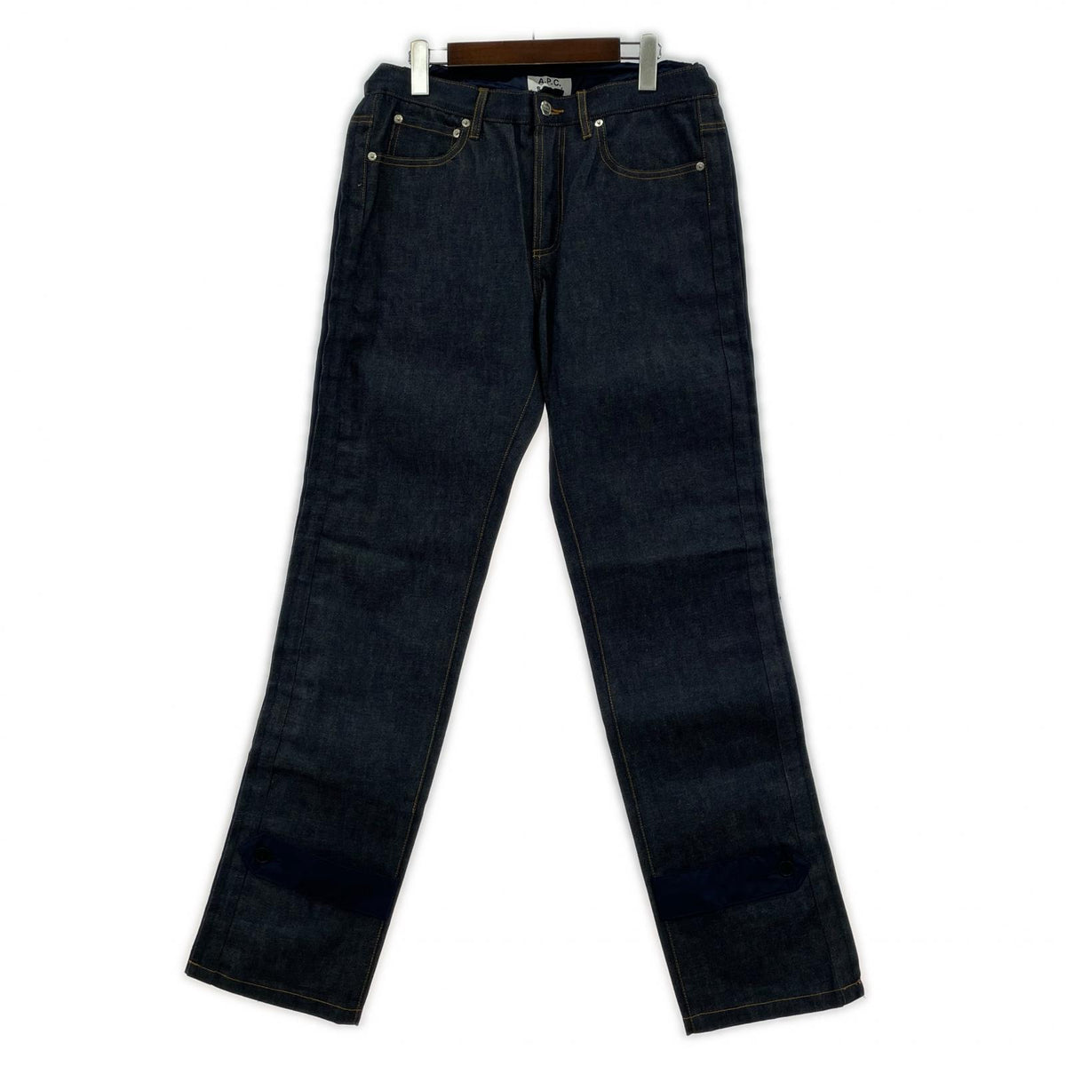デニムパンツ A.P.C. 素材切替 W32 S
