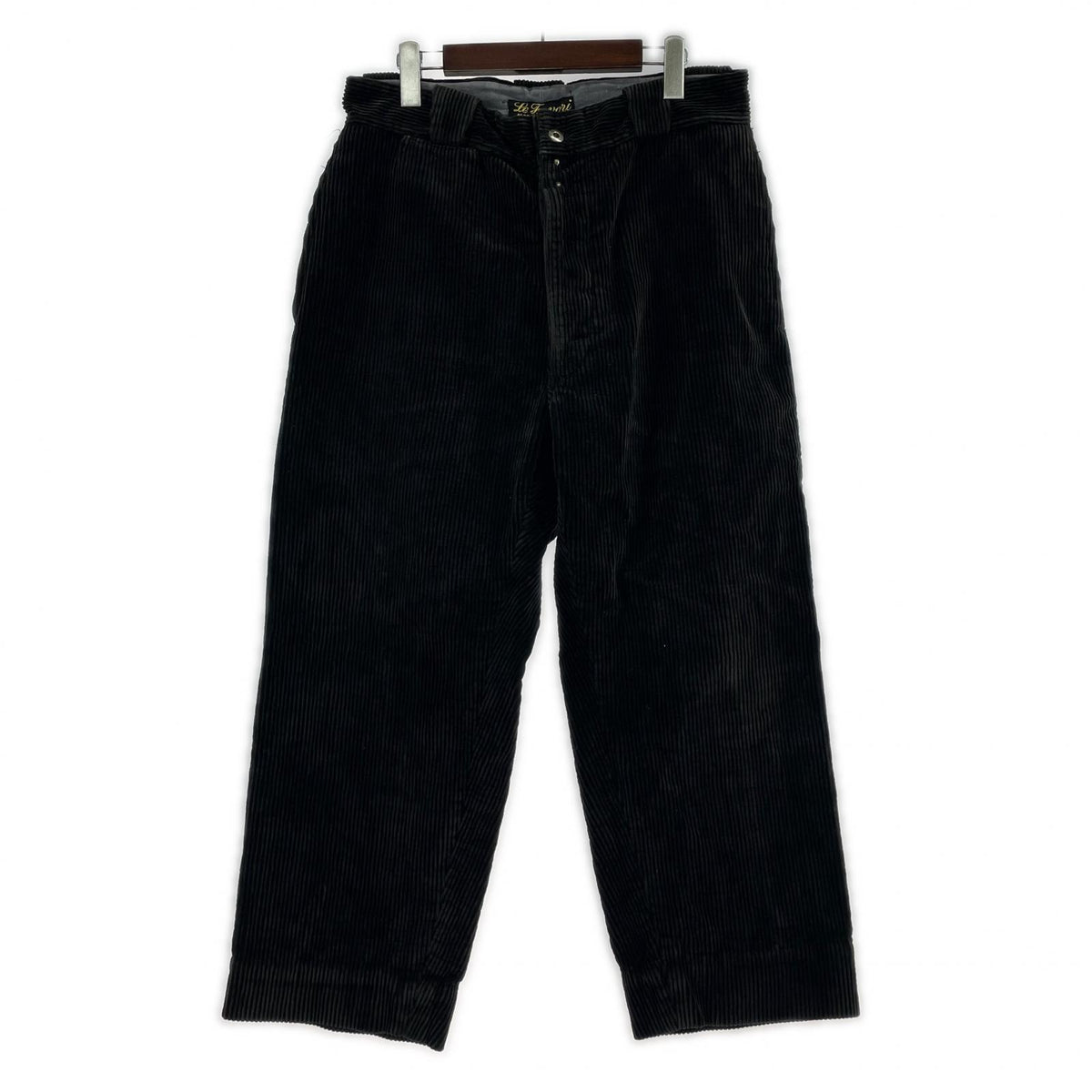 パンツ Le Favori ﾌﾞﾗｯｸｺｰﾃﾞｭﾛｲﾊﾟﾝﾂ W32 ブラック