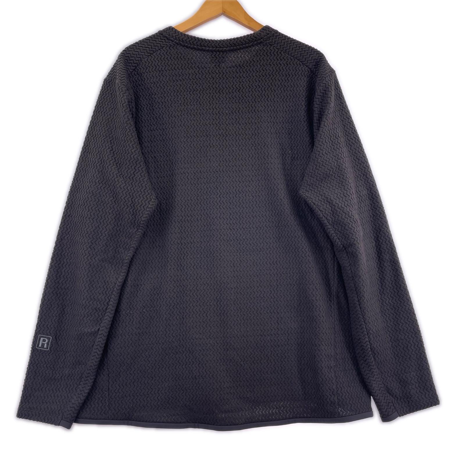 長袖Ｔシャツ M's R1 Air Crewneck Pullover ブラック