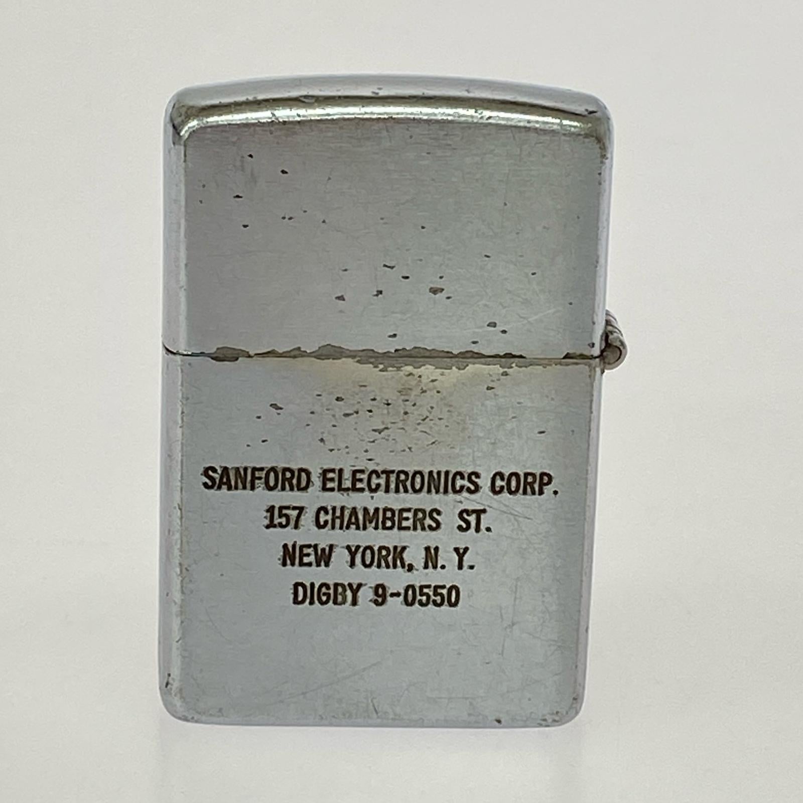 ライター ZIPPO 40s ニッケルシルバー RCA